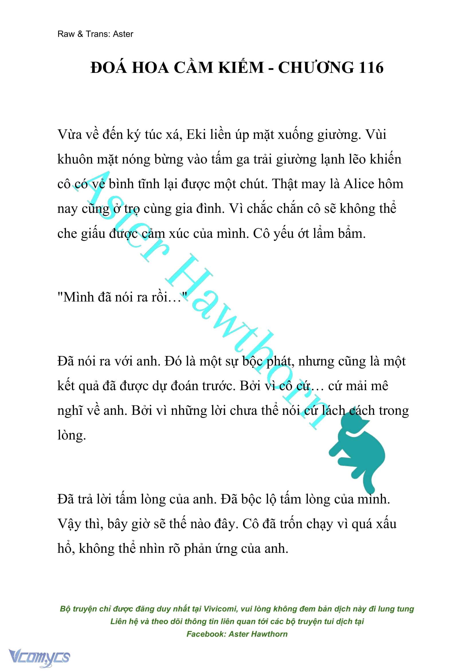 [NOVEL] Đóa Hoa Cầm Kiếm Chap 116 - Next Chap 117