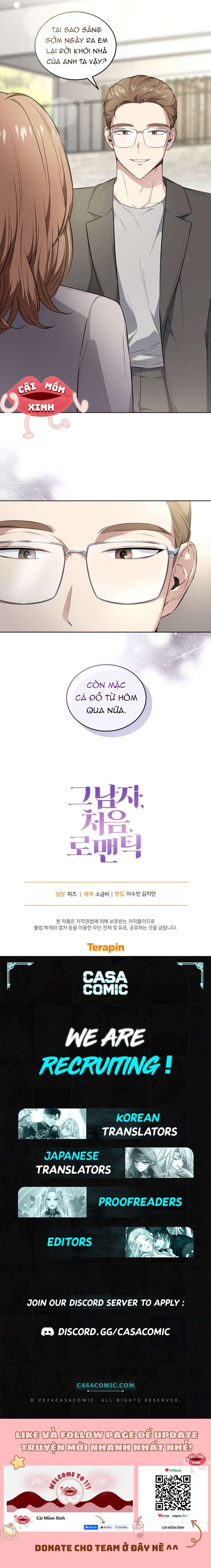 Anh Ấy, Lần Đầu, Và Sự Lãng Mạn Chap 6 - Next 