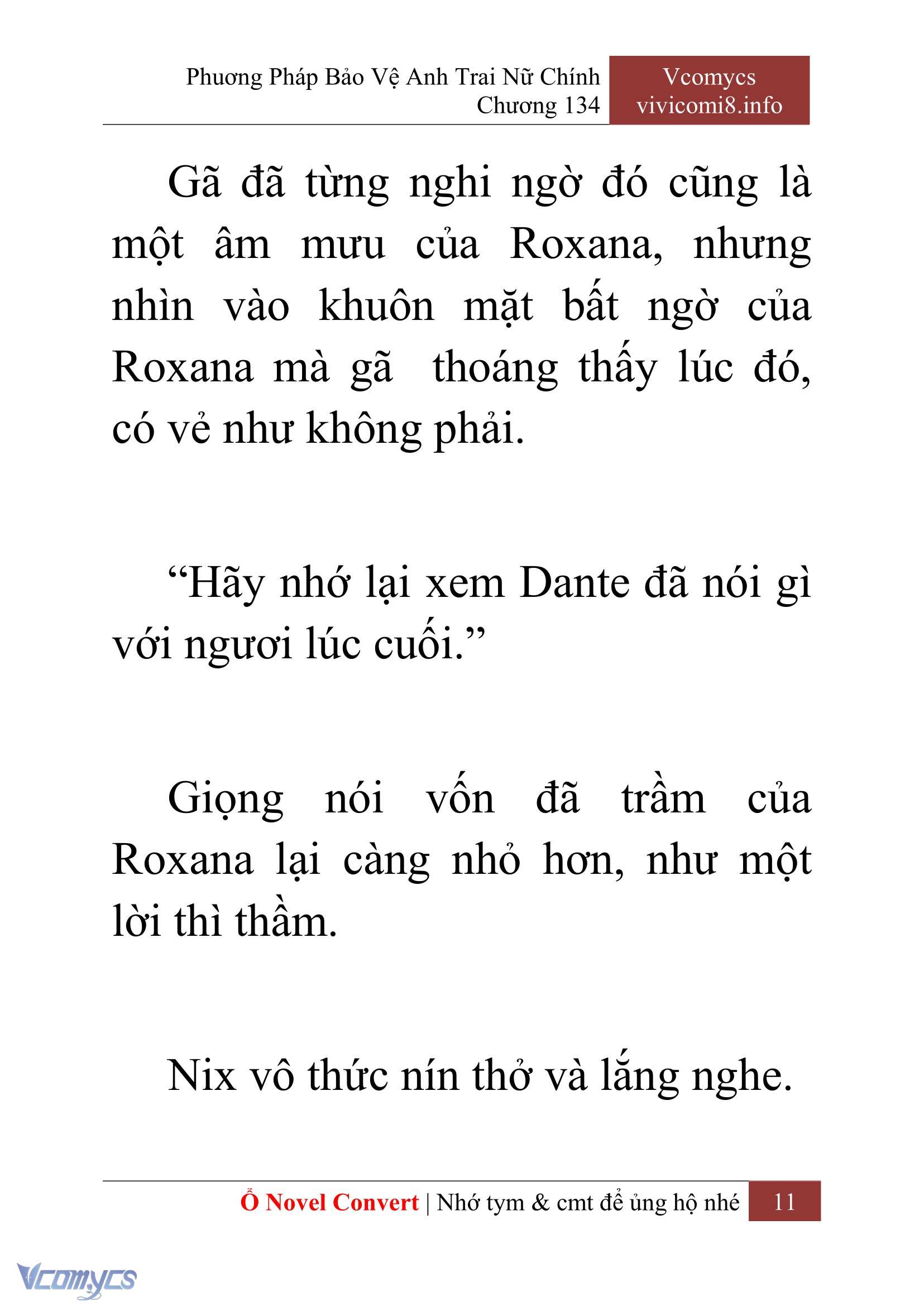 [Novel] Phương Pháp Bảo Vệ Anh Trai Nữ Chính Chap 134 - Trang 2