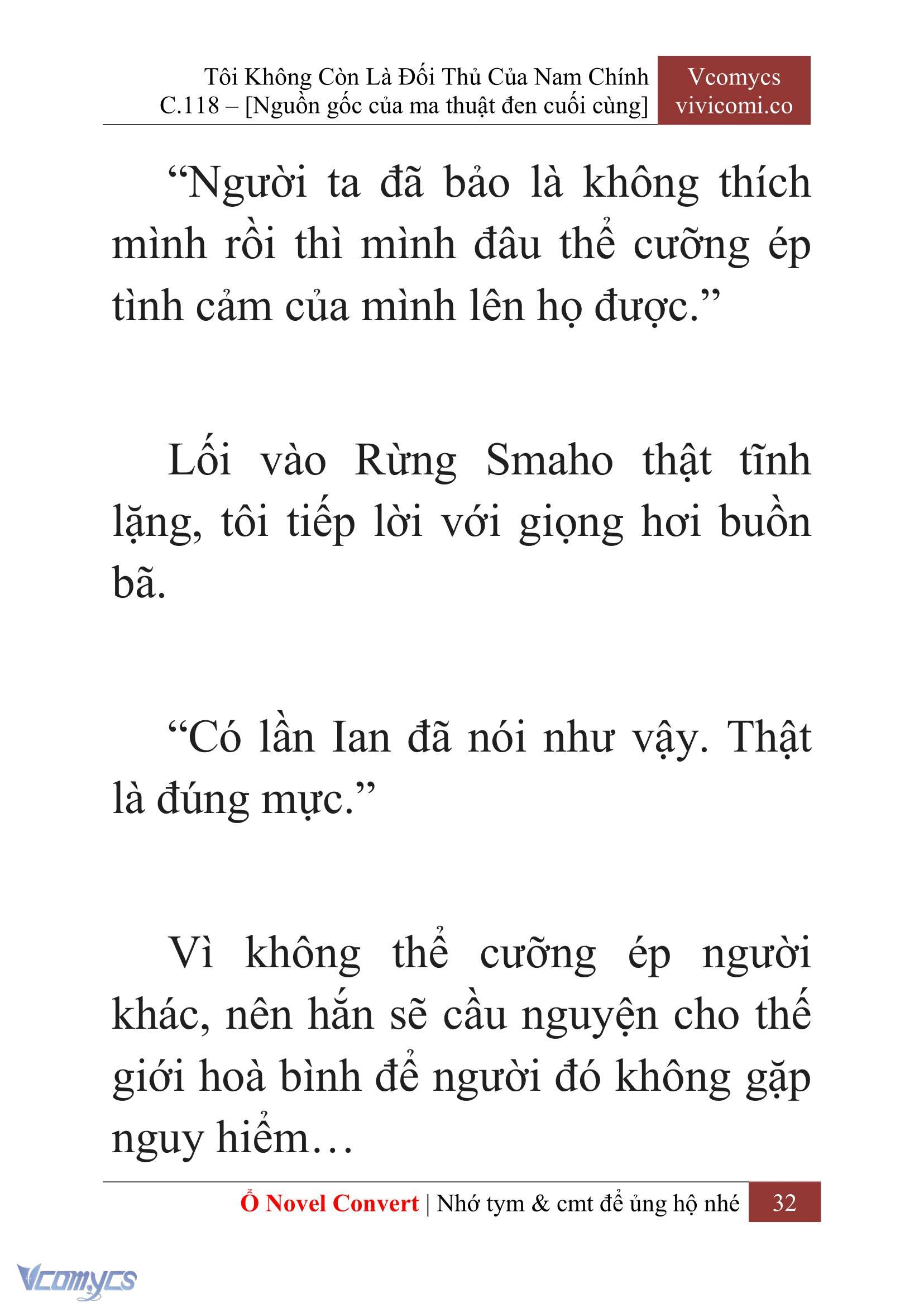 [Novel] Tôi Không Còn Là Đối Thủ Của Nam Chính Chap 118 - Trang 2