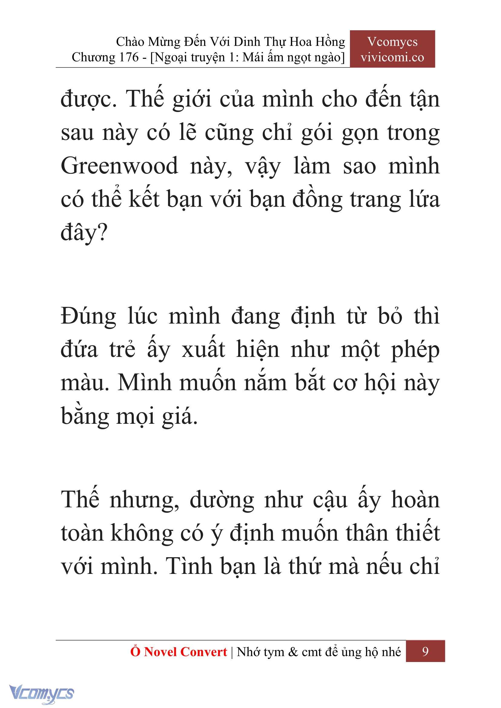 [Novel] Chào Mừng Đến Với Dinh Thự Hoa Hồng Chap 176 - Trang 2