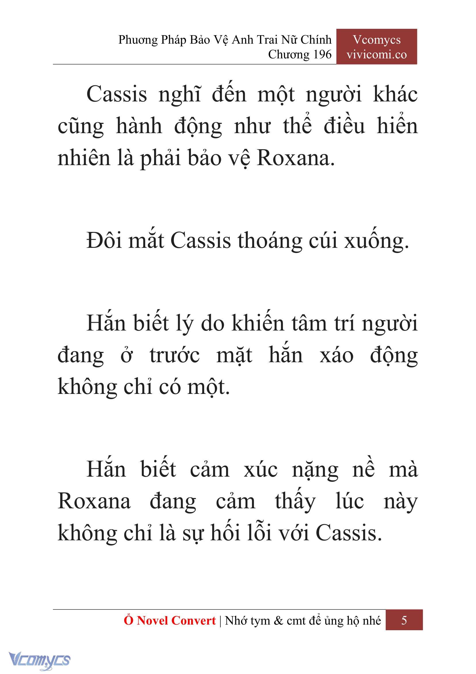 [Novel] Phương Pháp Bảo Vệ Anh Trai Nữ Chính Chap 196 - Trang 2