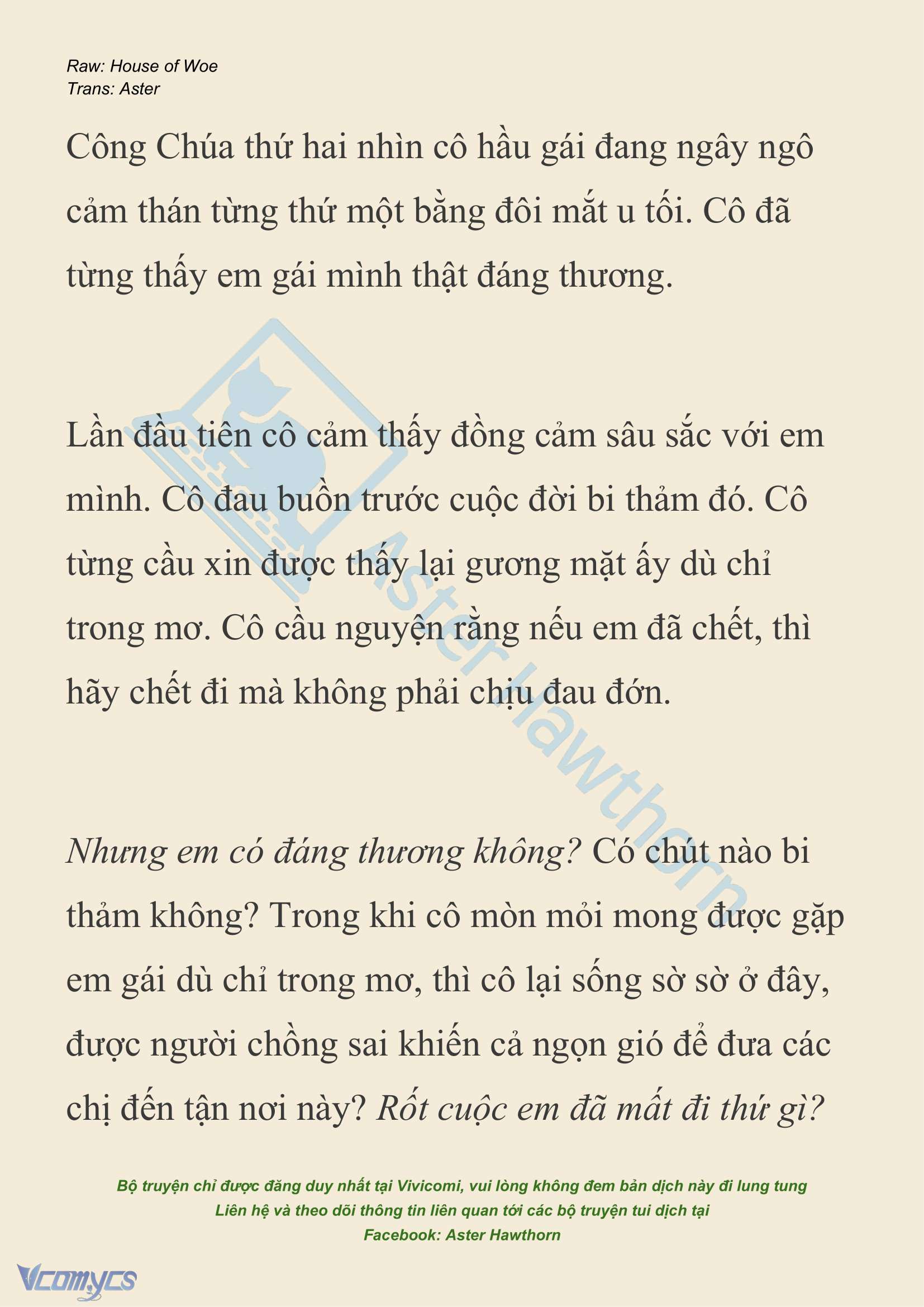 [NOVEL] Dành Cho Các Nữ Thần: Dành cho Psyche Chap 32 - Trang 2