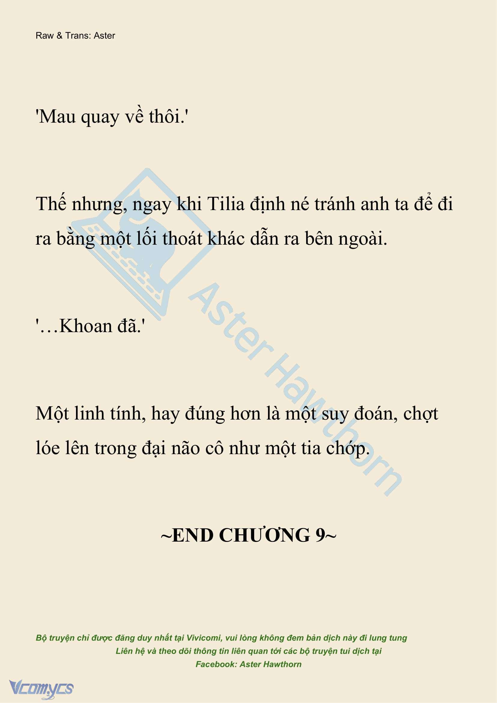 [NOVEL] Hồ Điệp Nuốt Chửng Sương Mù Chap 9 - Trang 2