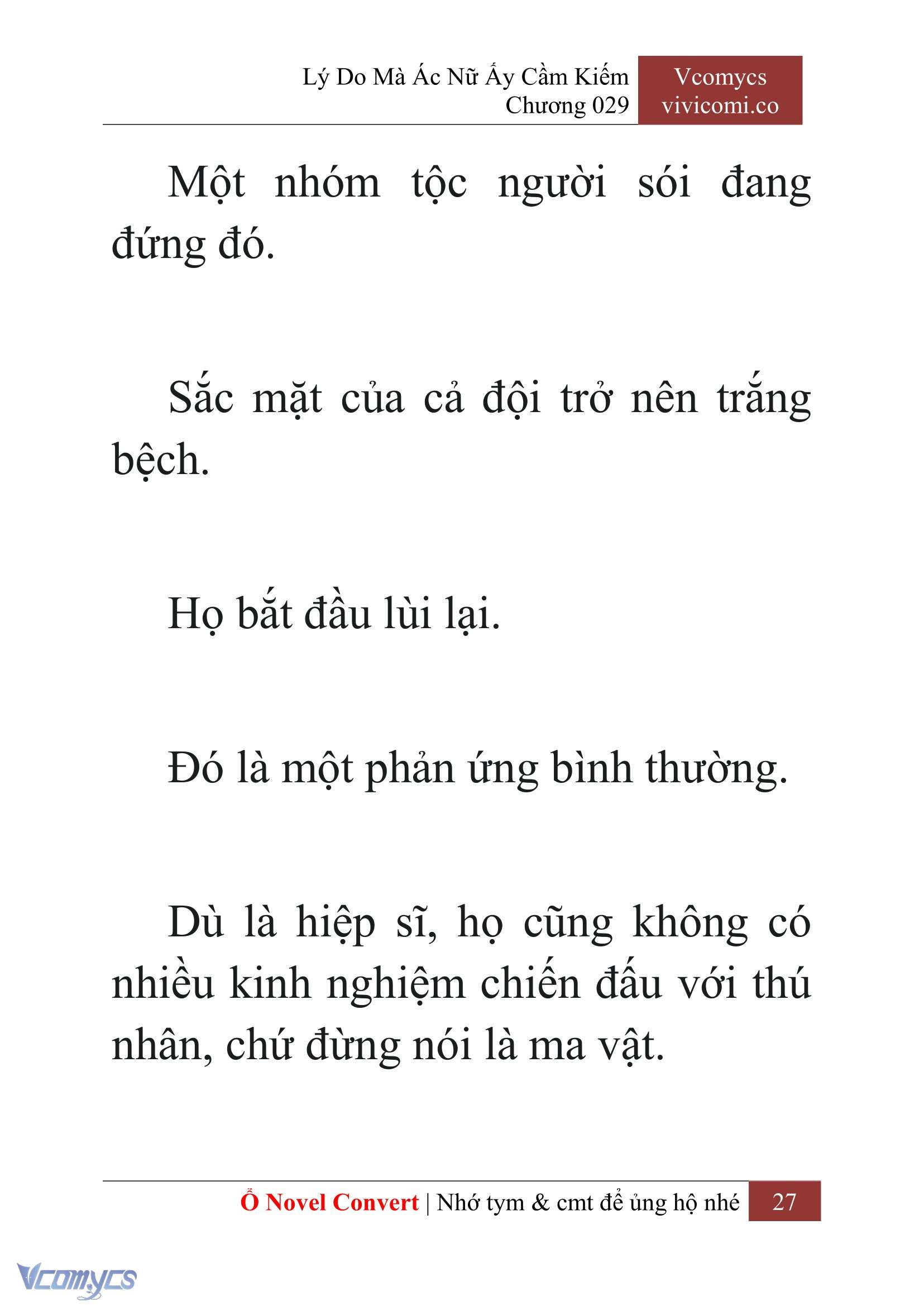 [Novel] Lý Do Mà Ác Nữ Ấy Cầm Kiếm Chap 29 - Trang 2