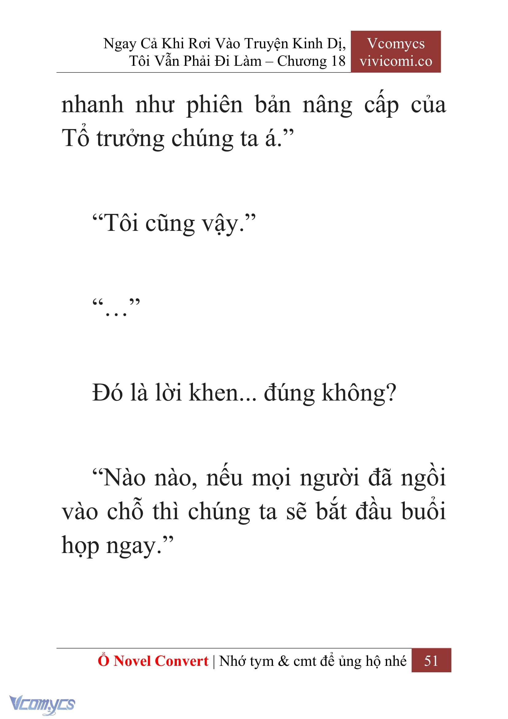[Novel] Ngay Cả Khi Rơi Vào Truyện Kinh Dị, Tôi Vẫn Phải Đi Làm Chap 18 - Trang 2