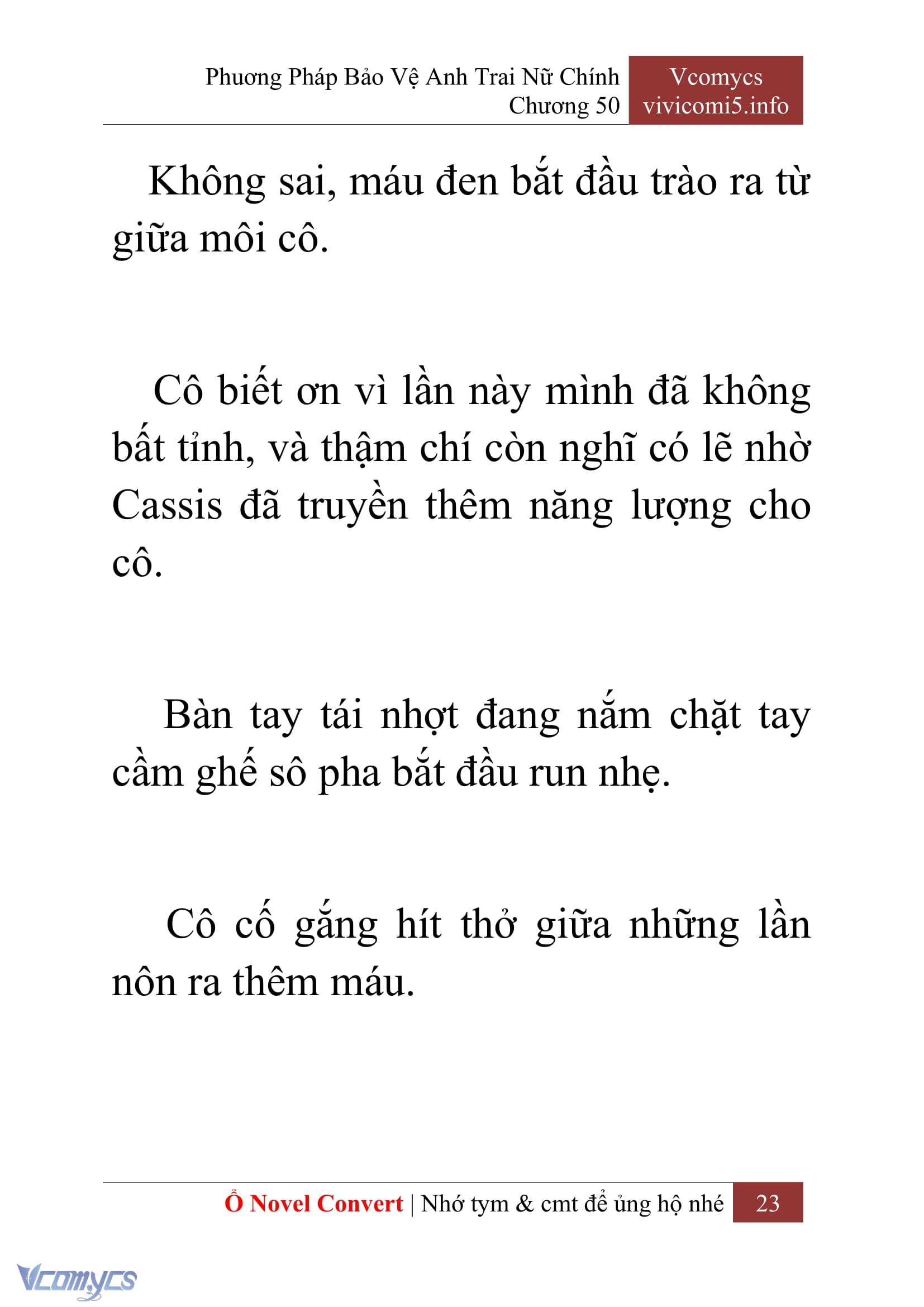 [Novel] Phương Pháp Bảo Vệ Anh Trai Nữ Chính Chap 50 - Trang 2