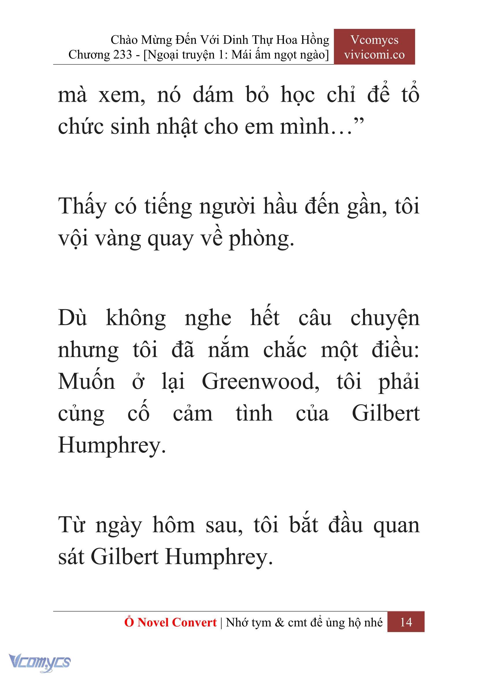 [Novel] Chào Mừng Đến Với Dinh Thự Hoa Hồng Chap 233 - Trang 2