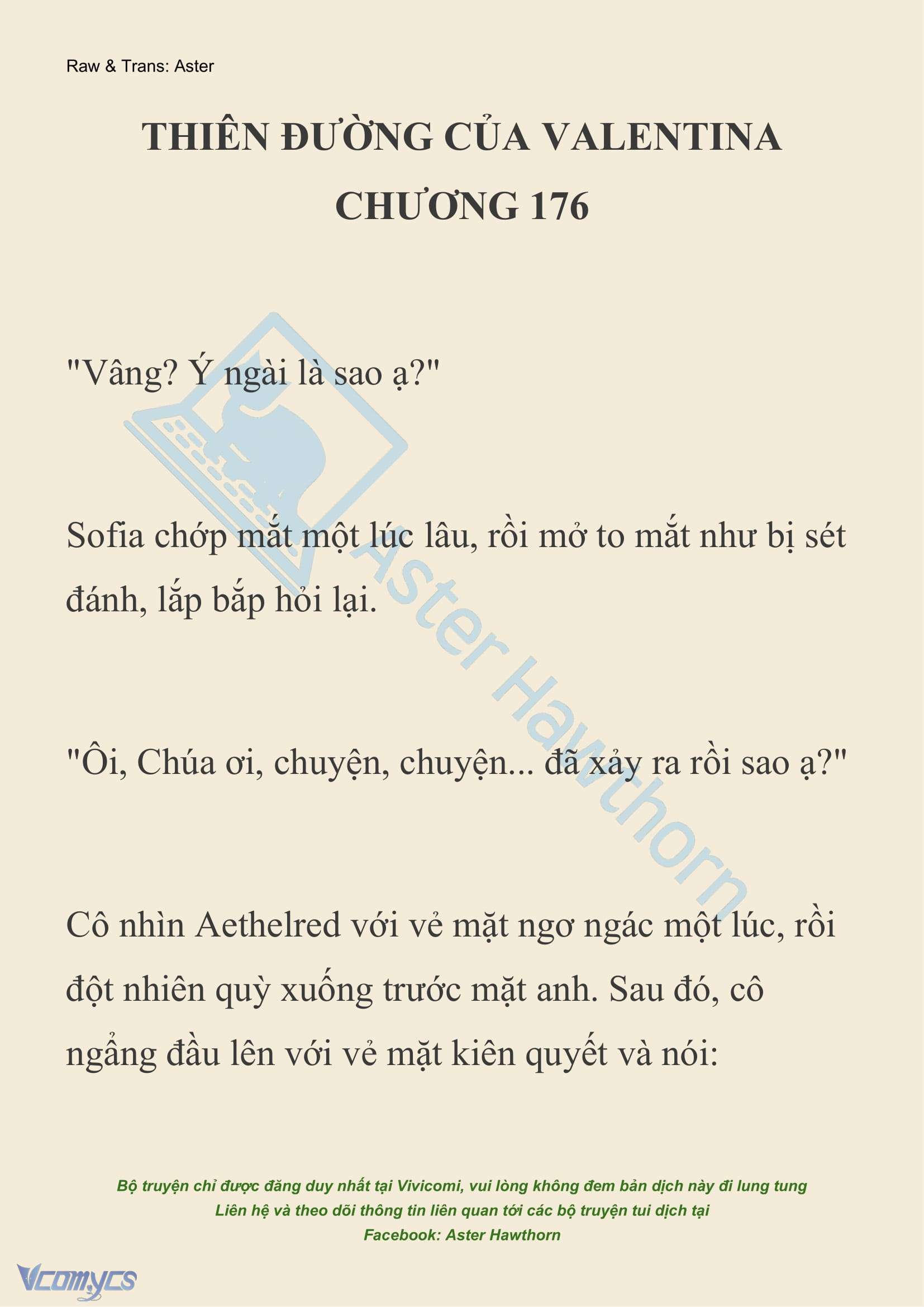 [NOVEL] Thiên Đường Của Valentina Chap 176 - Trang 2
