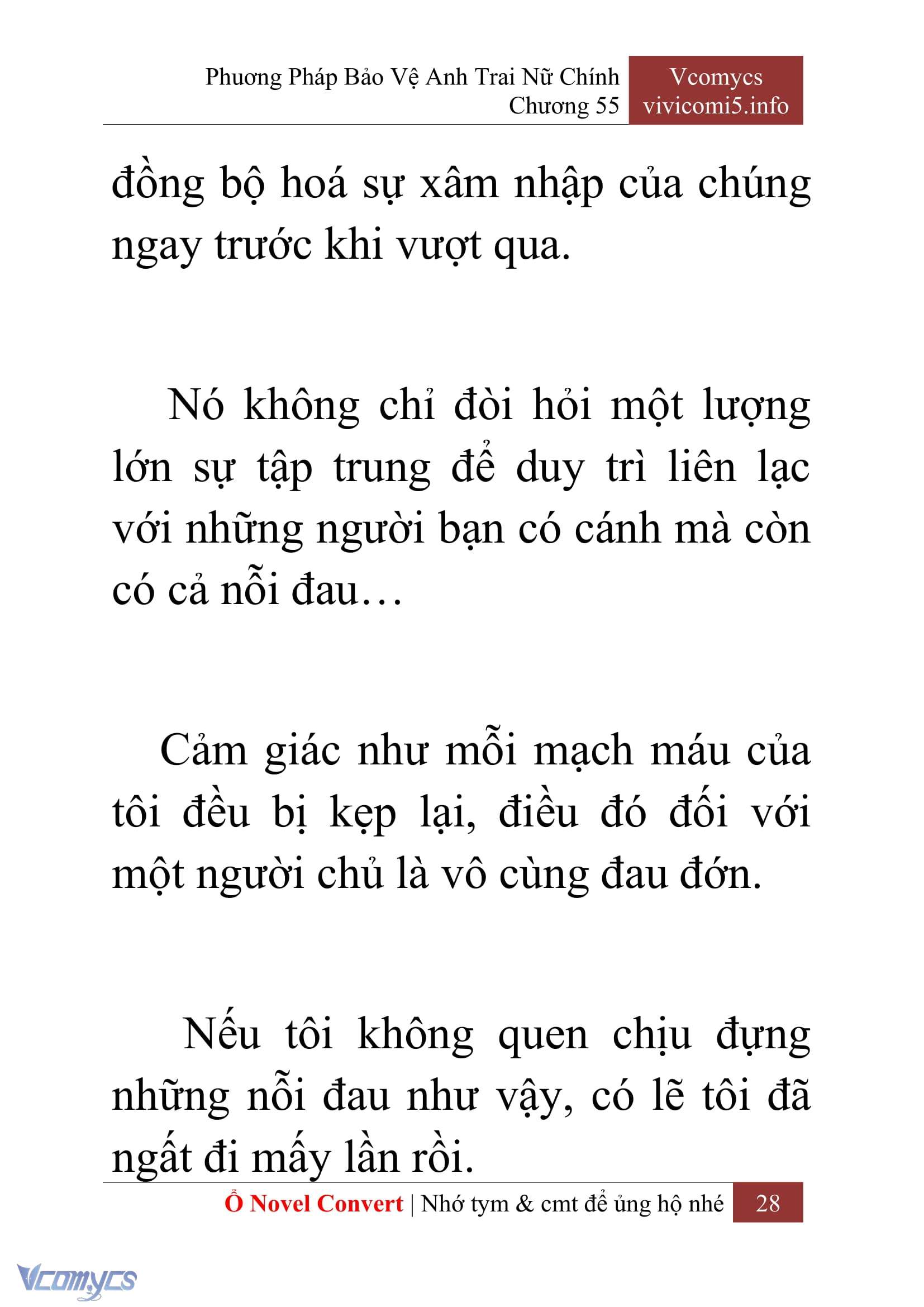 [Novel] Phương Pháp Bảo Vệ Anh Trai Nữ Chính Chap 55 - Trang 2