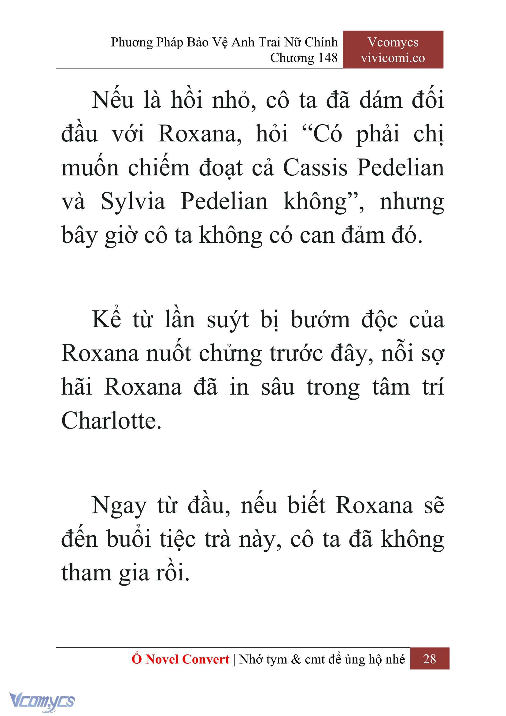 [Novel] Phương Pháp Bảo Vệ Anh Trai Nữ Chính Chap 148 - Trang 2