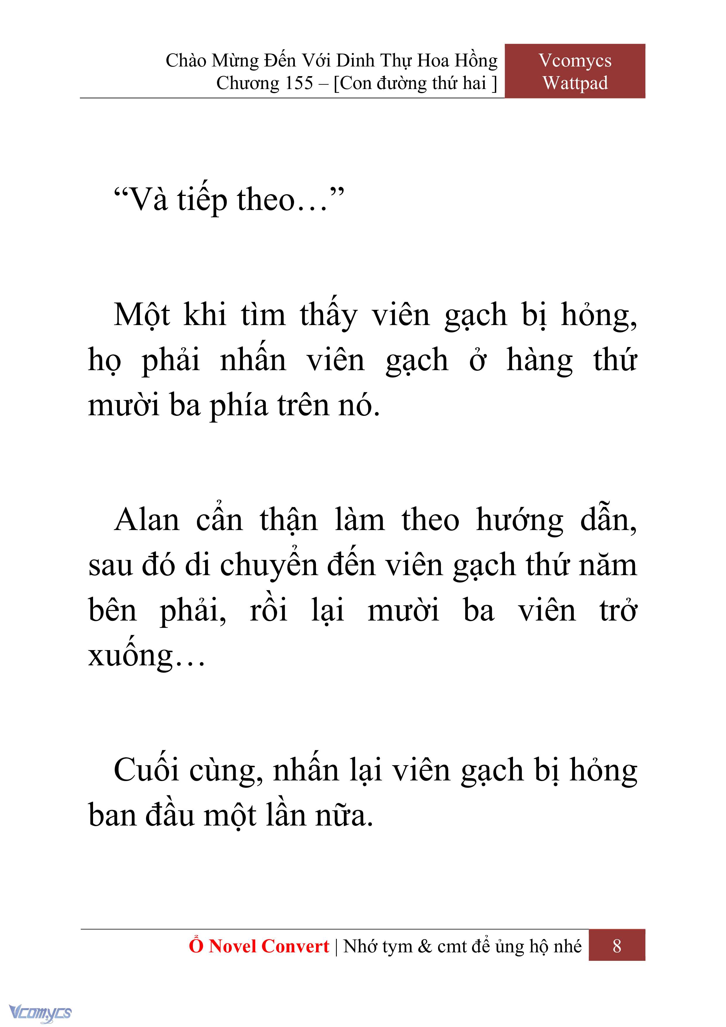 [Novel] Chào Mừng Đến Với Dinh Thự Hoa Hồng Chap 155 - Trang 2