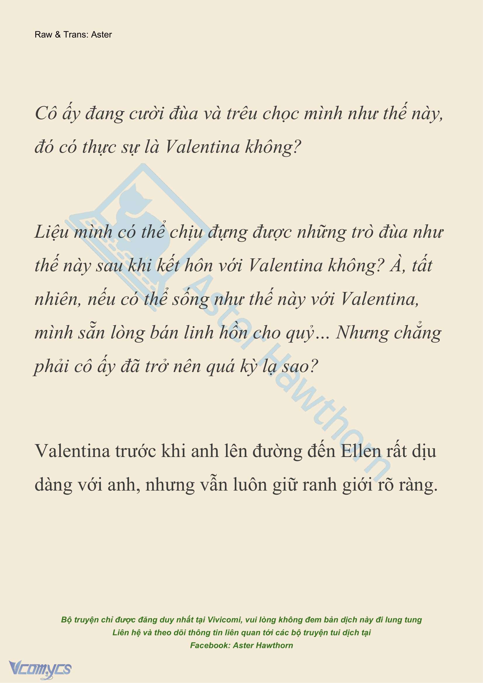 [NOVEL] Thiên Đường Của Valentina Chap 140 - Trang 2