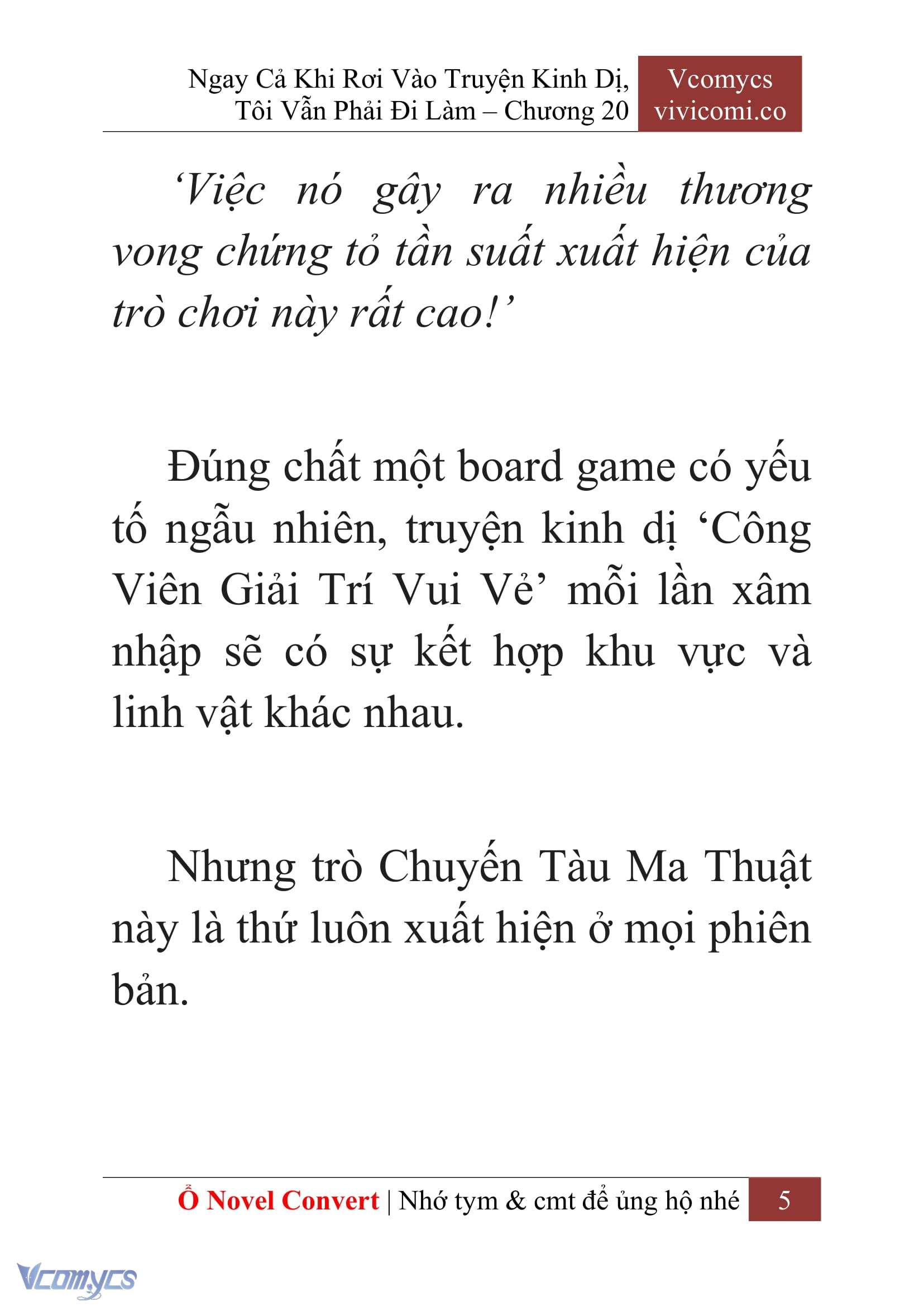 [Novel] Ngay Cả Khi Rơi Vào Truyện Kinh Dị, Tôi Vẫn Phải Đi Làm Chap 20 - Trang 2