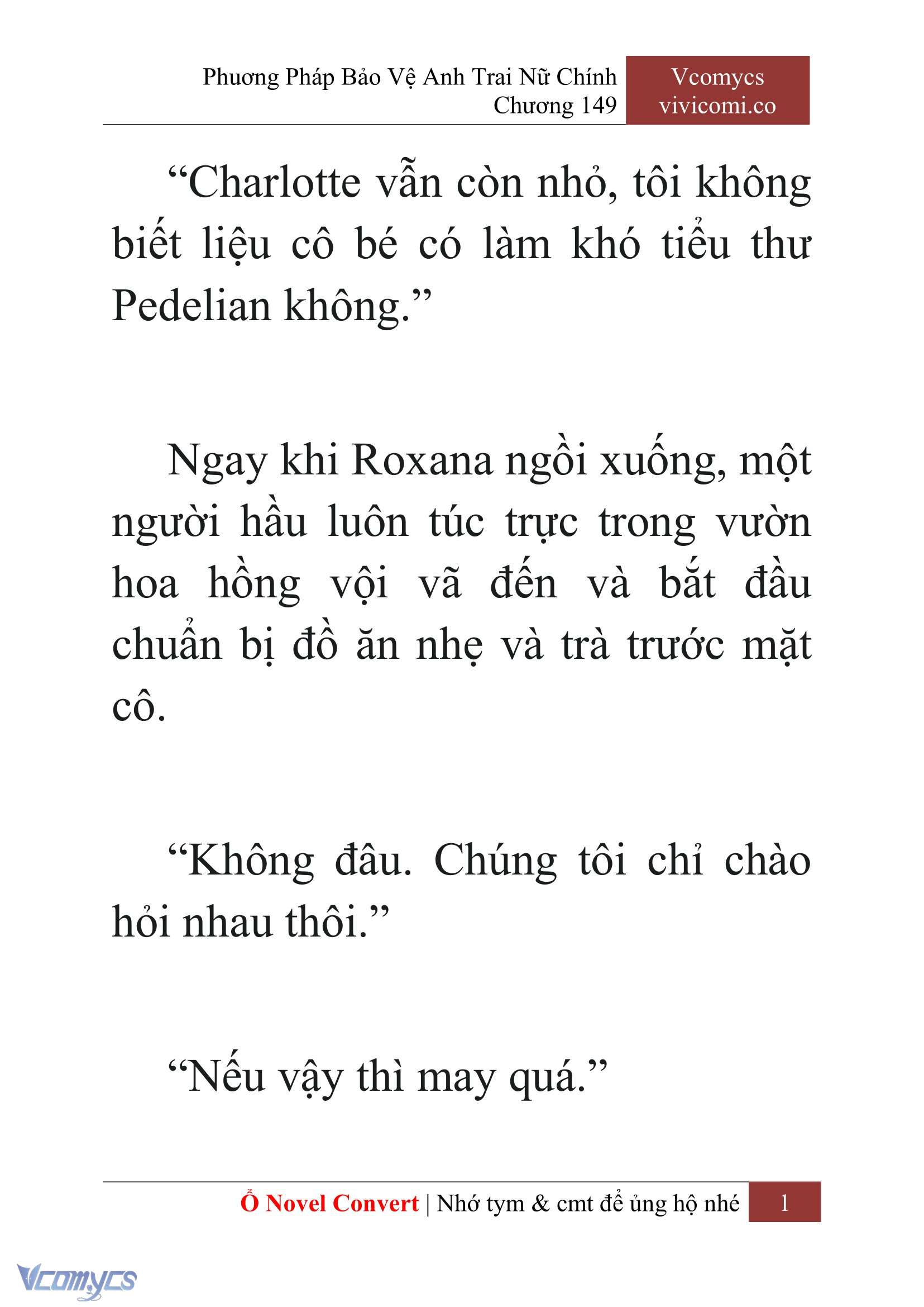 [Novel] Phương Pháp Bảo Vệ Anh Trai Nữ Chính Chap 149 - Trang 2