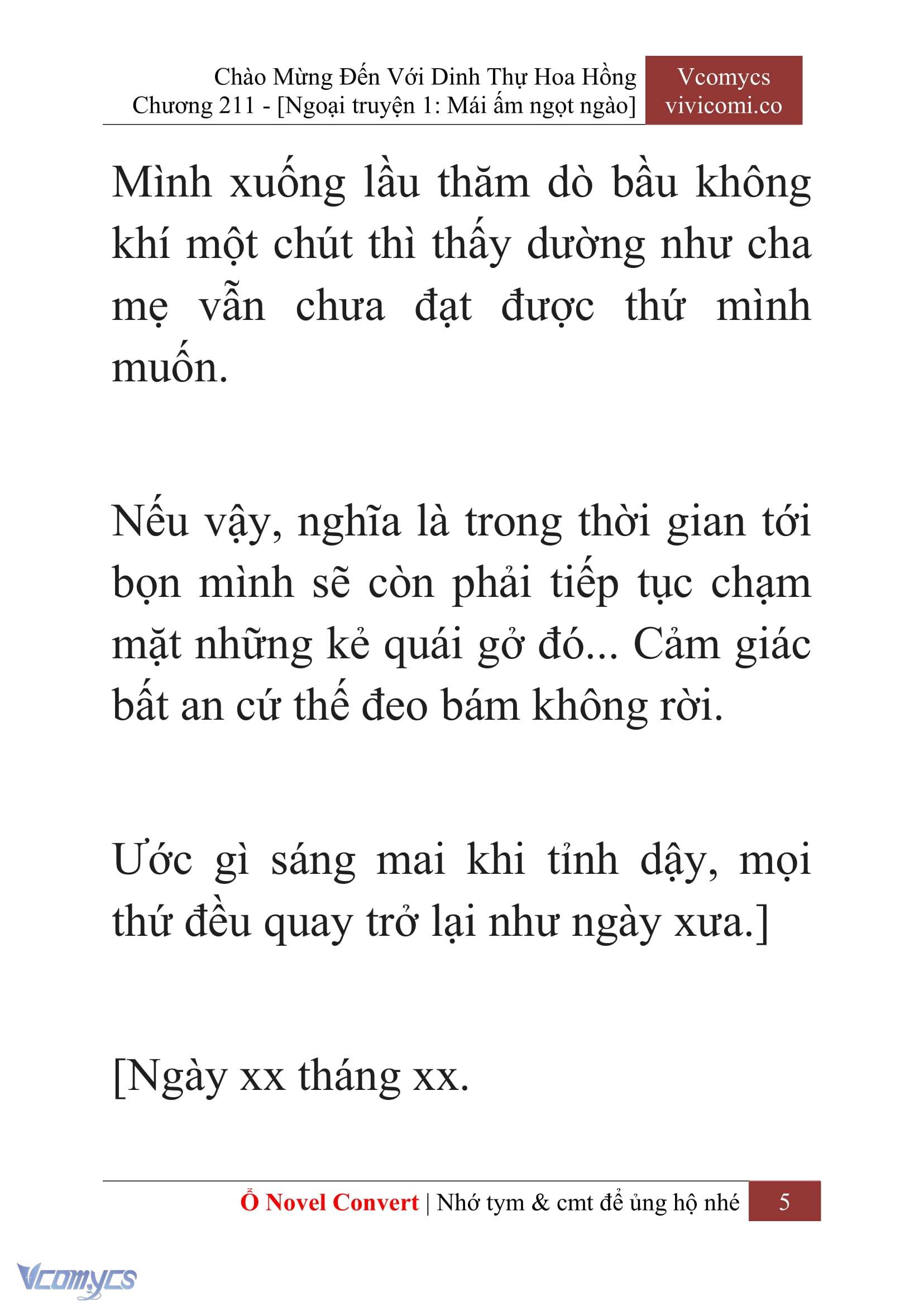 [Novel] Chào Mừng Đến Với Dinh Thự Hoa Hồng Chap 211 - Trang 2