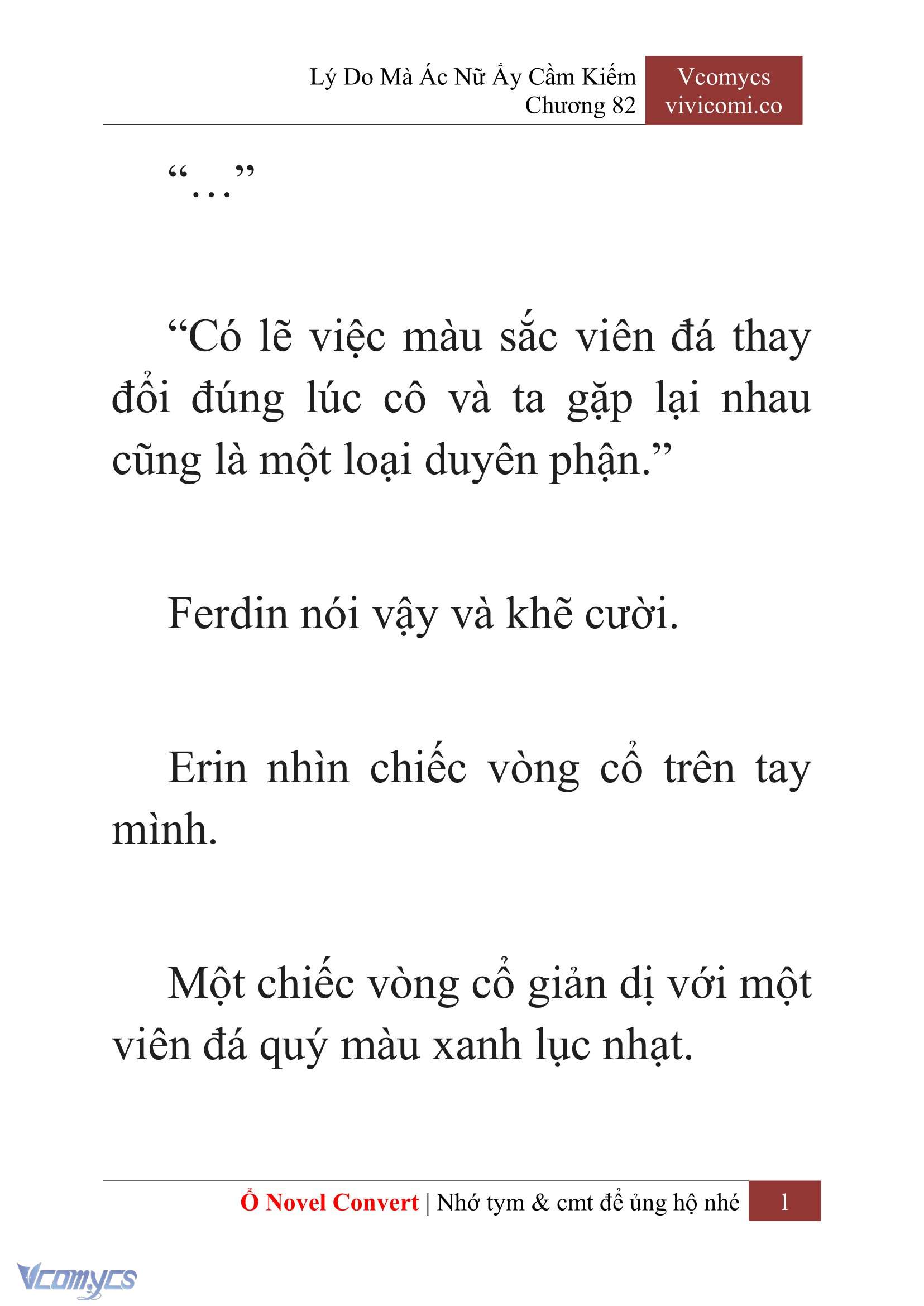 [Novel] Lý Do Mà Ác Nữ Ấy Cầm Kiếm Chap 82 - Trang 2