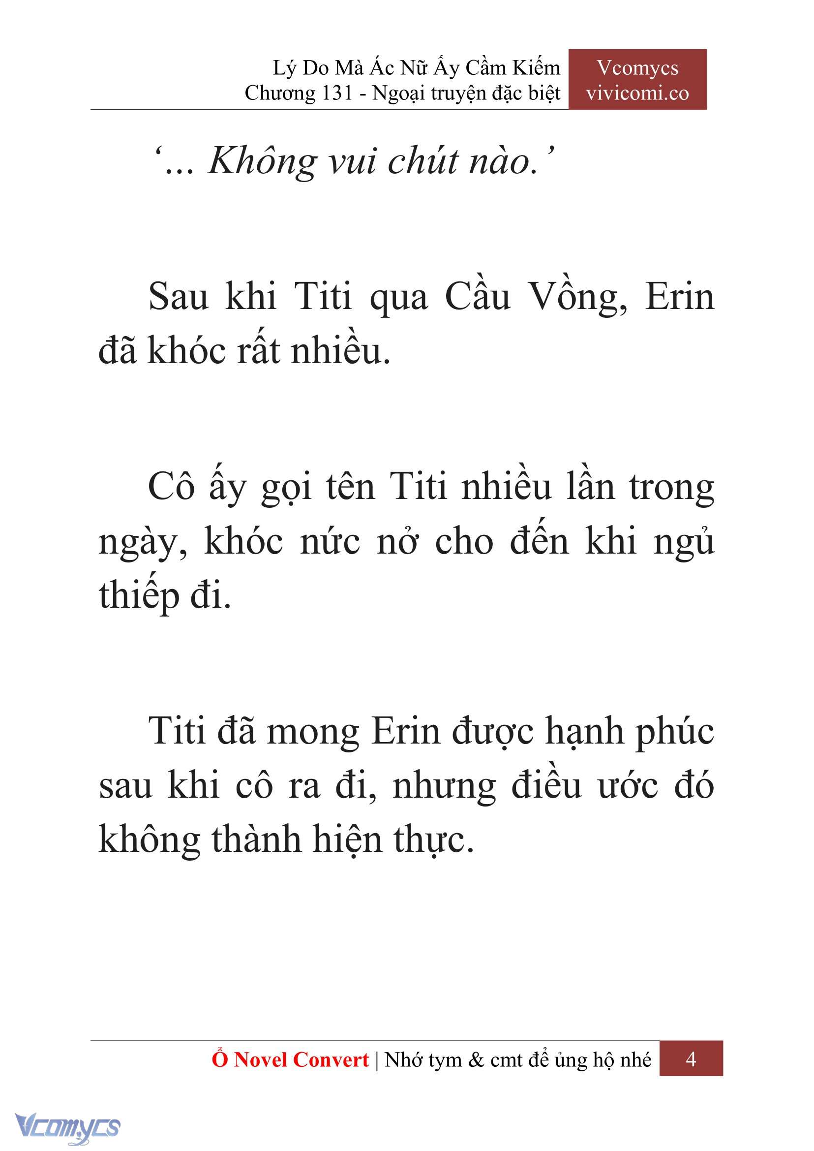 [Novel] Lý Do Mà Ác Nữ Ấy Cầm Kiếm Chap 131 - Trang 2