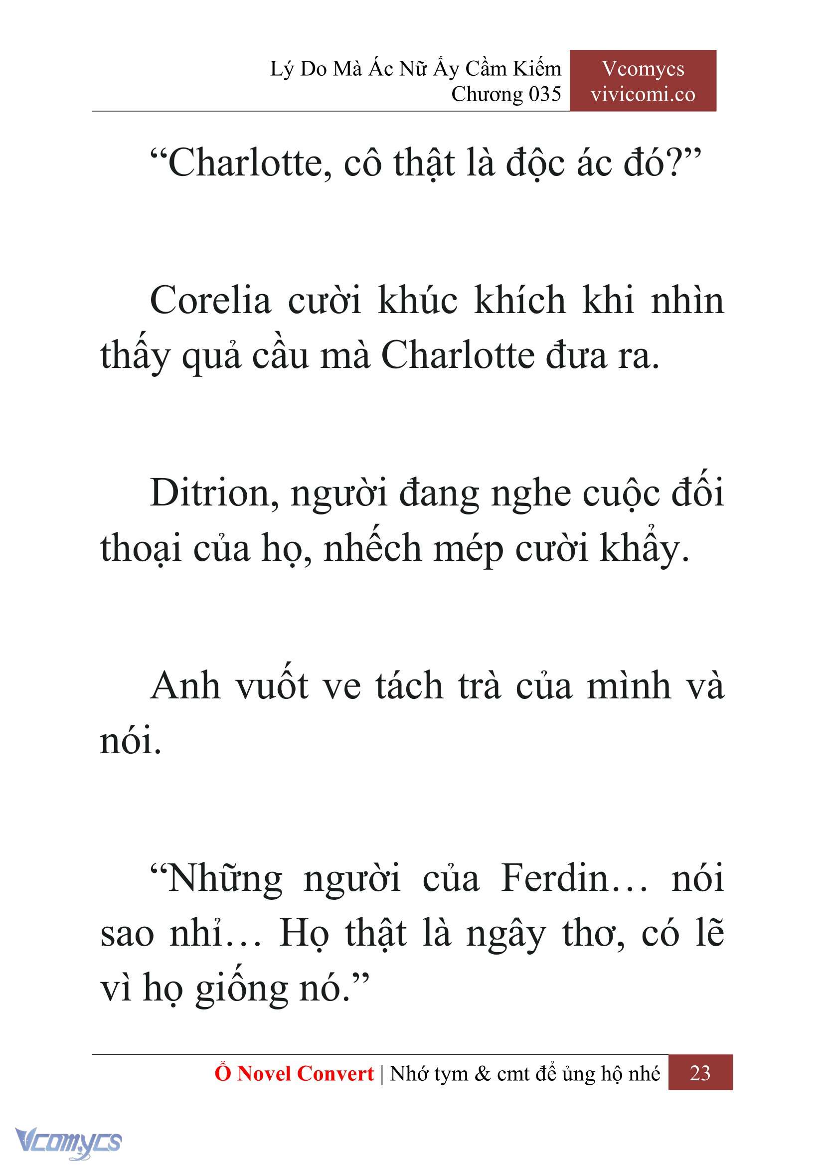 [Novel] Lý Do Mà Ác Nữ Ấy Cầm Kiếm Chap 35 - Trang 2