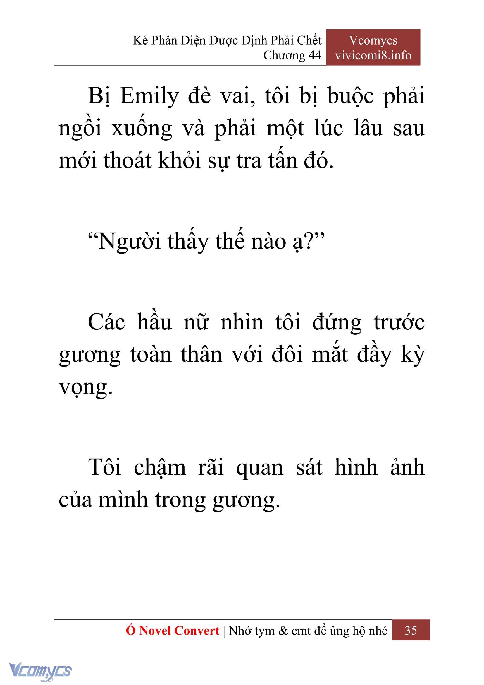 [Novel] Kẻ Phản Diện Được Định Phải Chết Chap 44 - Next Chap 45