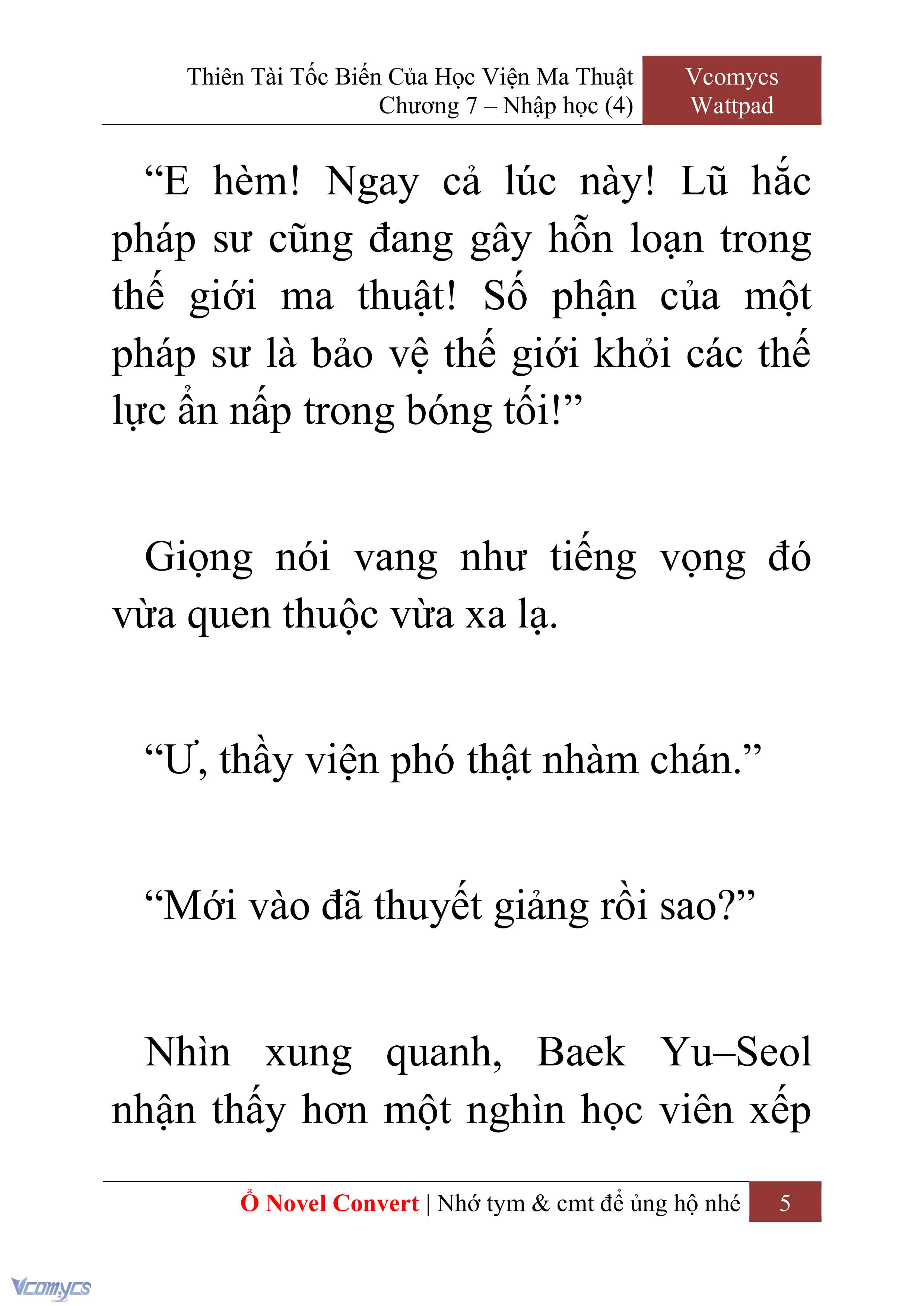 [Novel] Thiên Tài Tốc Biến Của Học Viện Ma Thuật Chap 7 - Trang 2