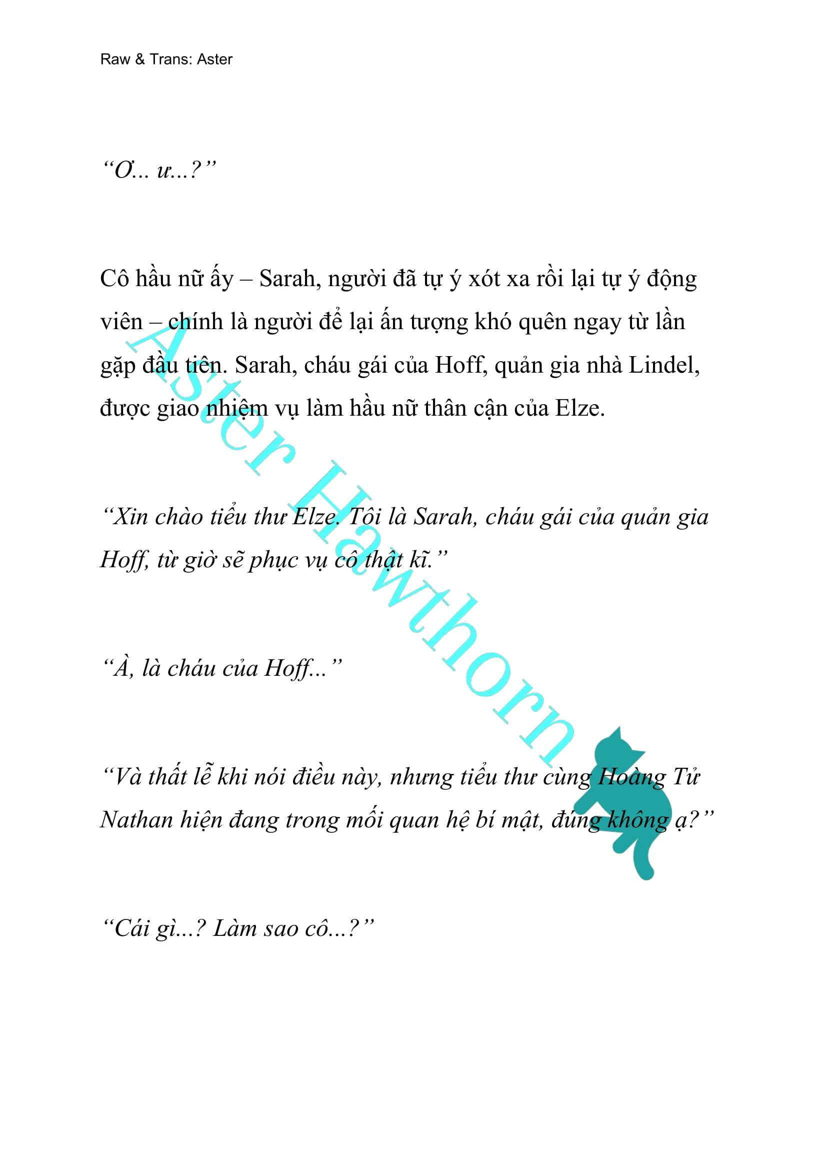 [NOVEL] Anh Hùng Khao Khát Sự Sa Ngã Của Thánh Nữ Chap 30 - Trang 2