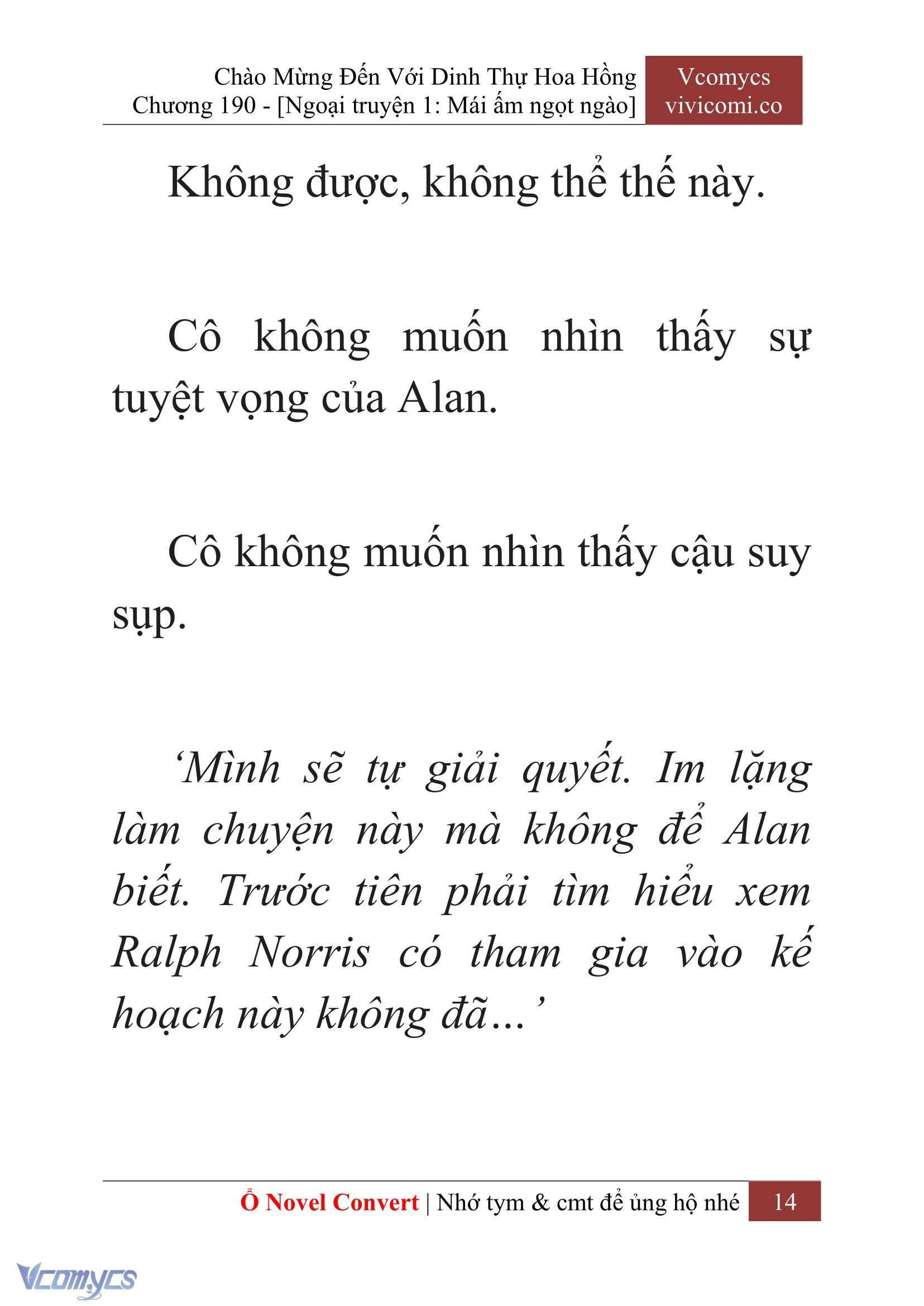 [Novel] Chào Mừng Đến Với Dinh Thự Hoa Hồng Chap 190 - Trang 2