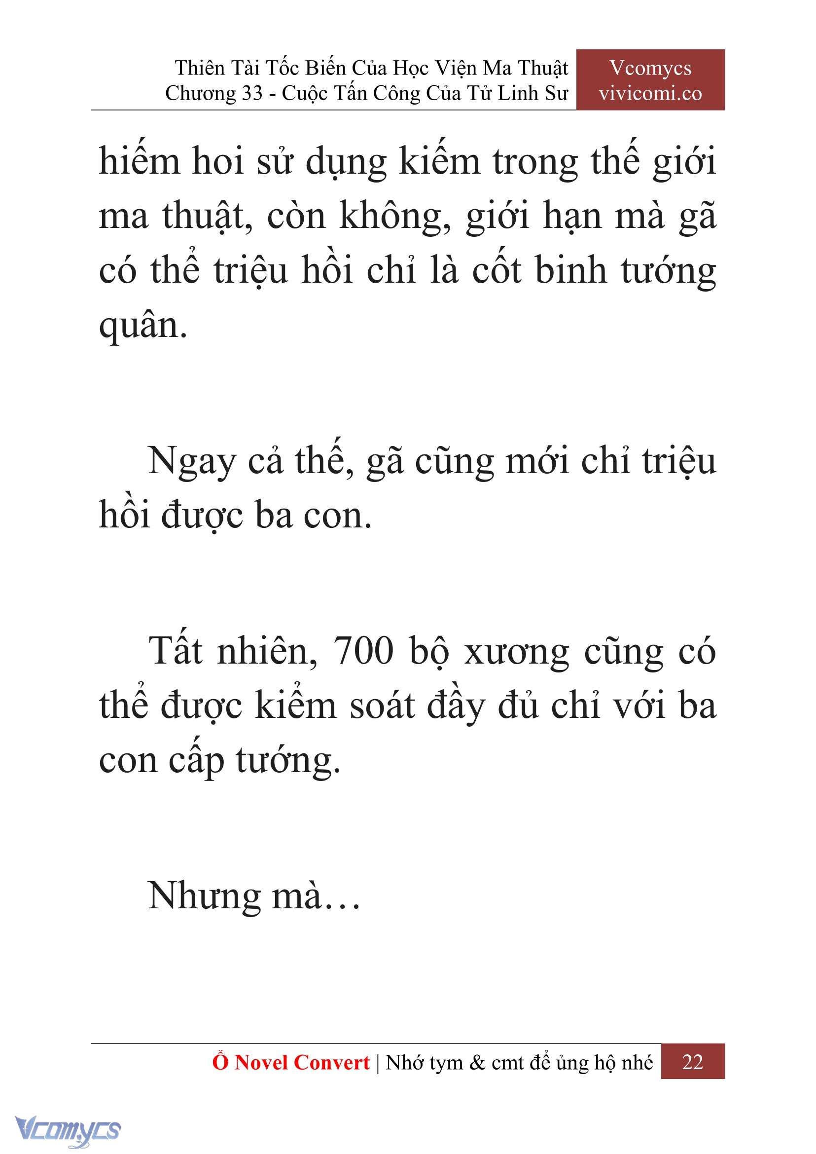 [Novel] Thiên Tài Tốc Biến Của Học Viện Ma Thuật Chap 33 - Trang 2