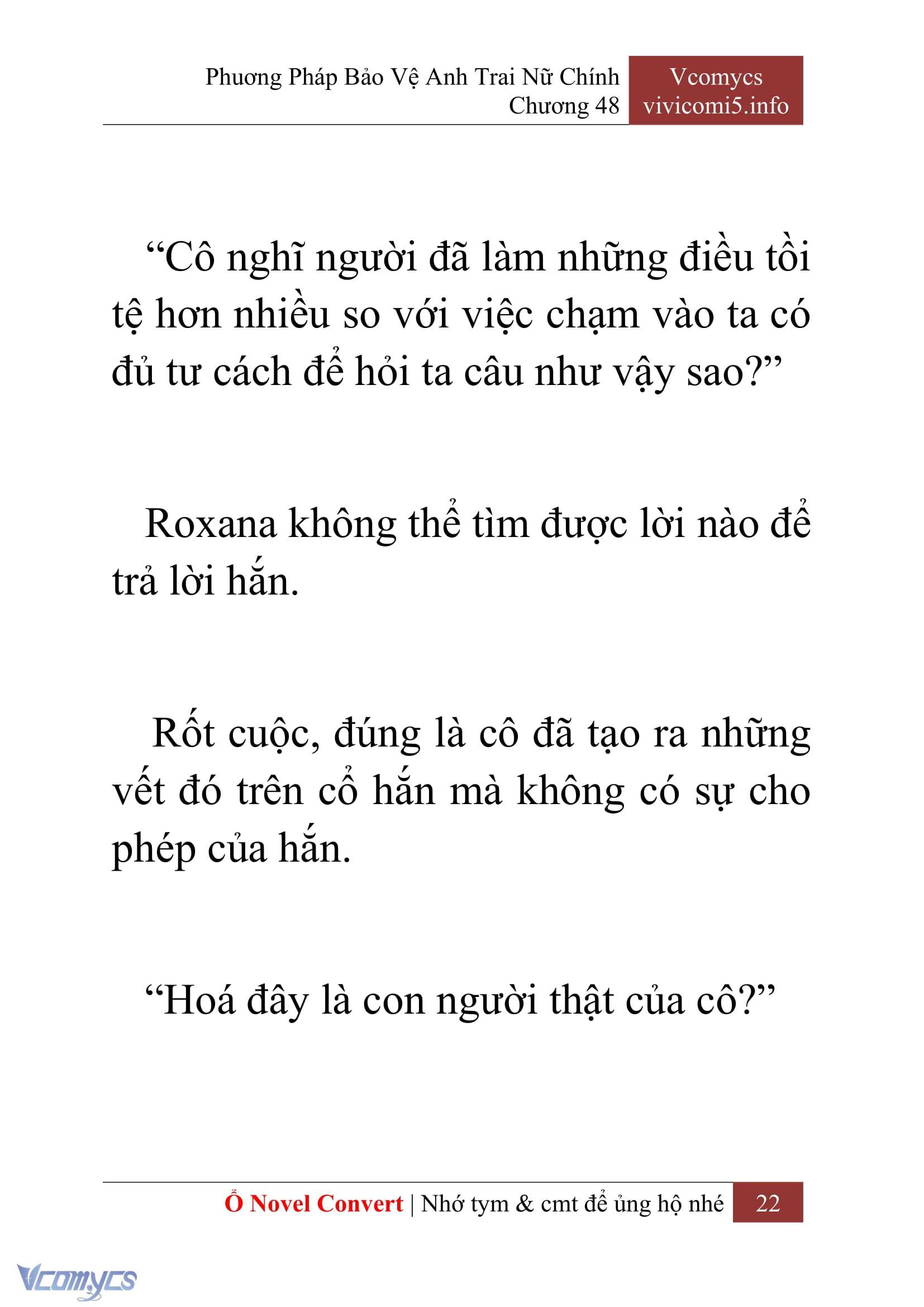 [Novel] Phương Pháp Bảo Vệ Anh Trai Nữ Chính Chap 48 - Trang 2