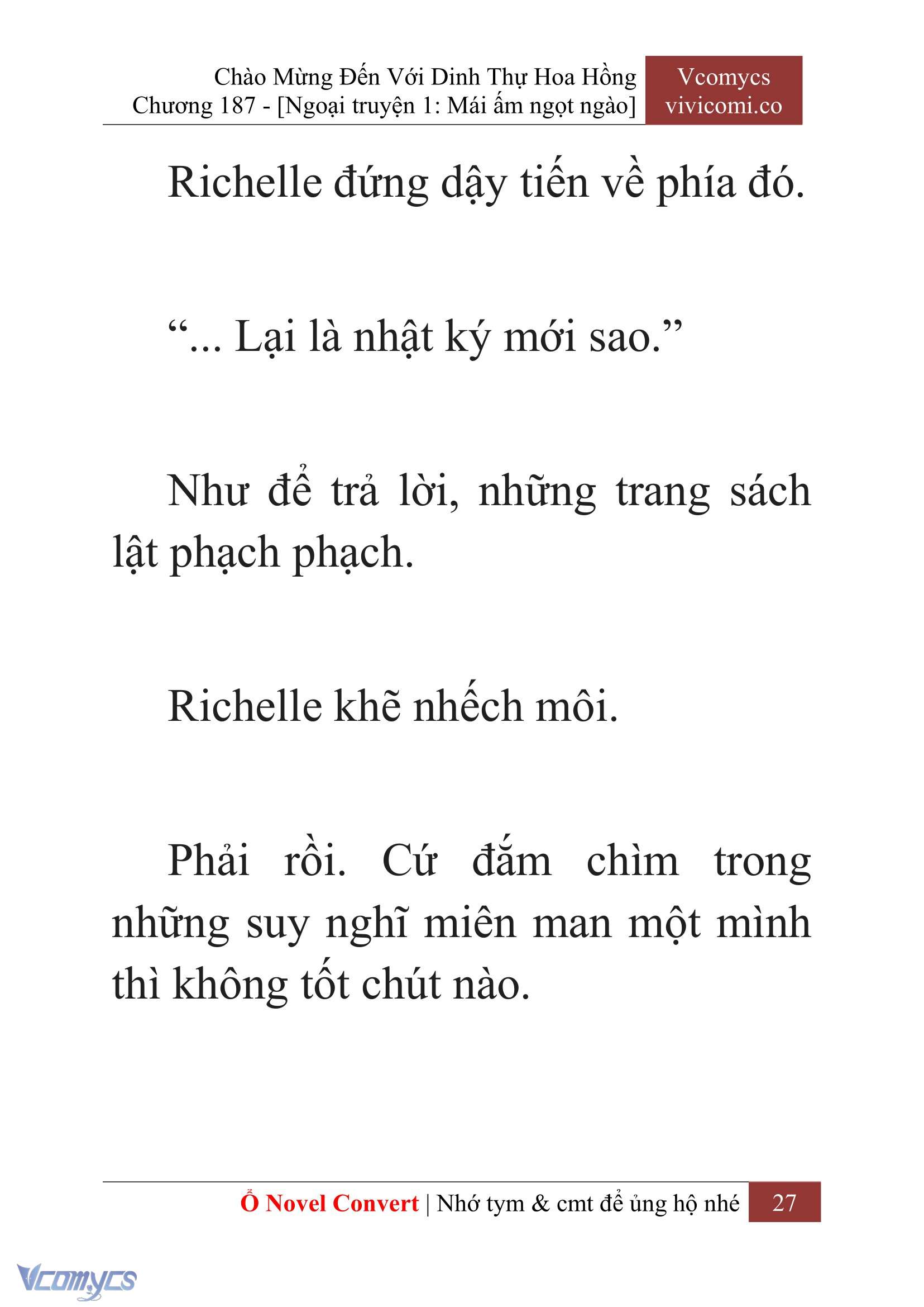 [Novel] Chào Mừng Đến Với Dinh Thự Hoa Hồng Chap 187 - Trang 2