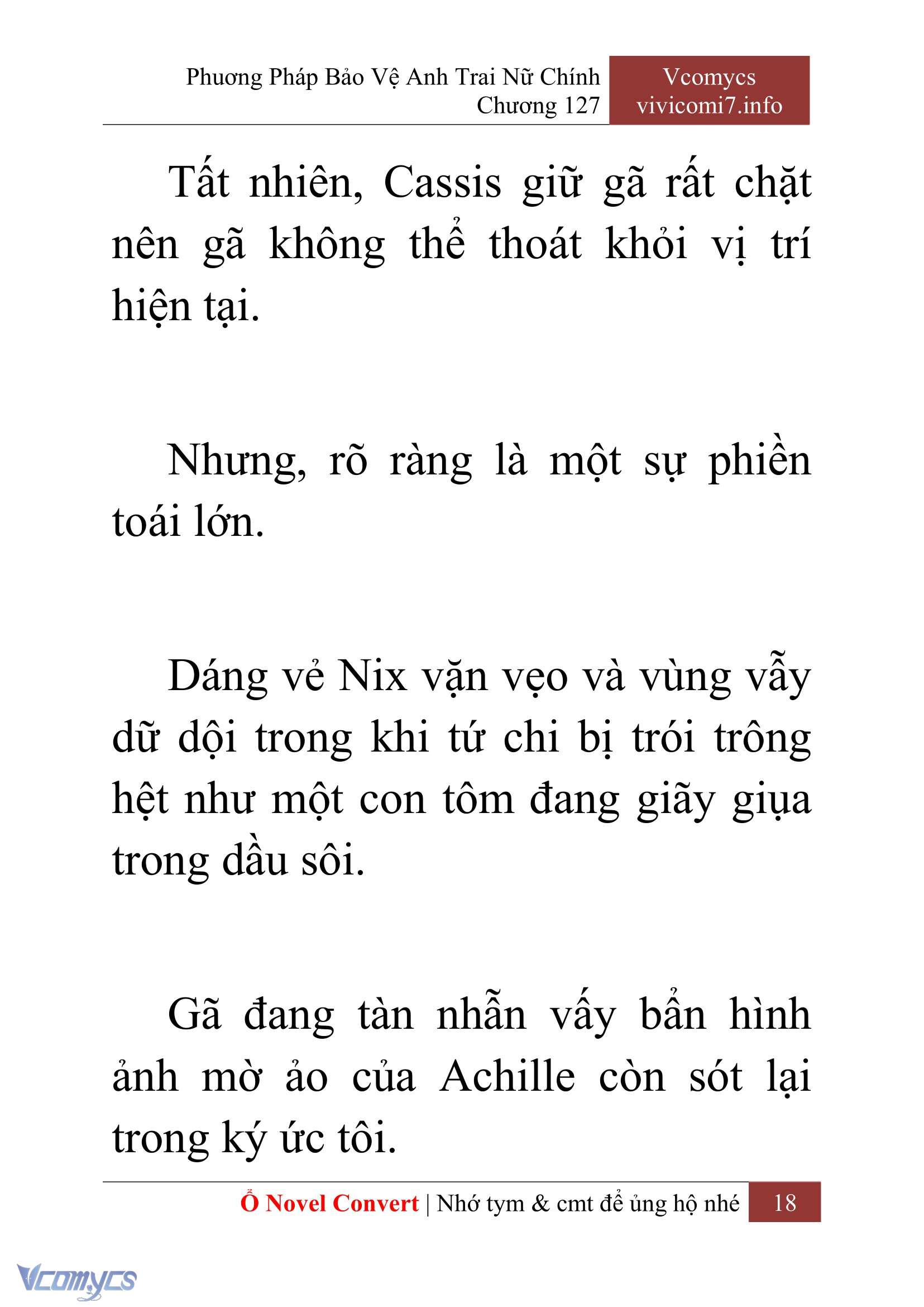 [Novel] Phương Pháp Bảo Vệ Anh Trai Nữ Chính Chap 127 - Trang 2