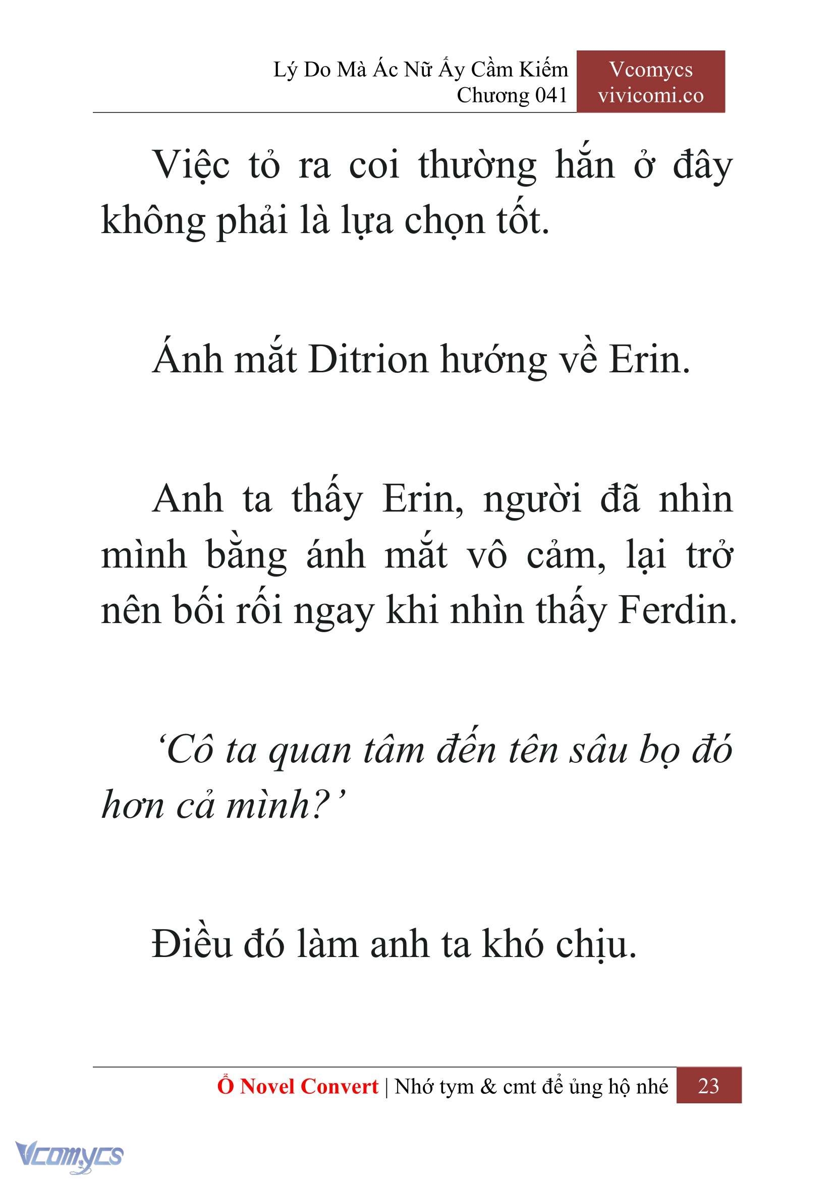 [Novel] Lý Do Mà Ác Nữ Ấy Cầm Kiếm Chap 41 - Trang 2