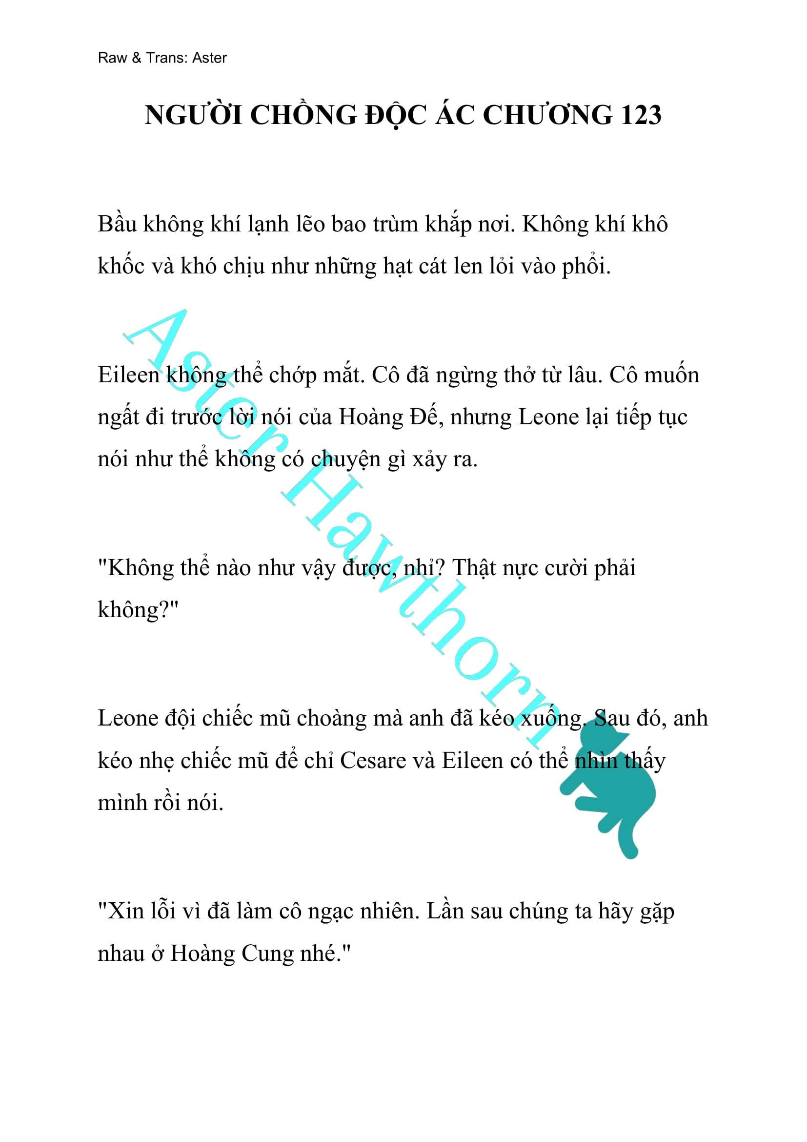 [NOVEL] Người Chồng Độc Ác Chap 123 - Next Chap 124