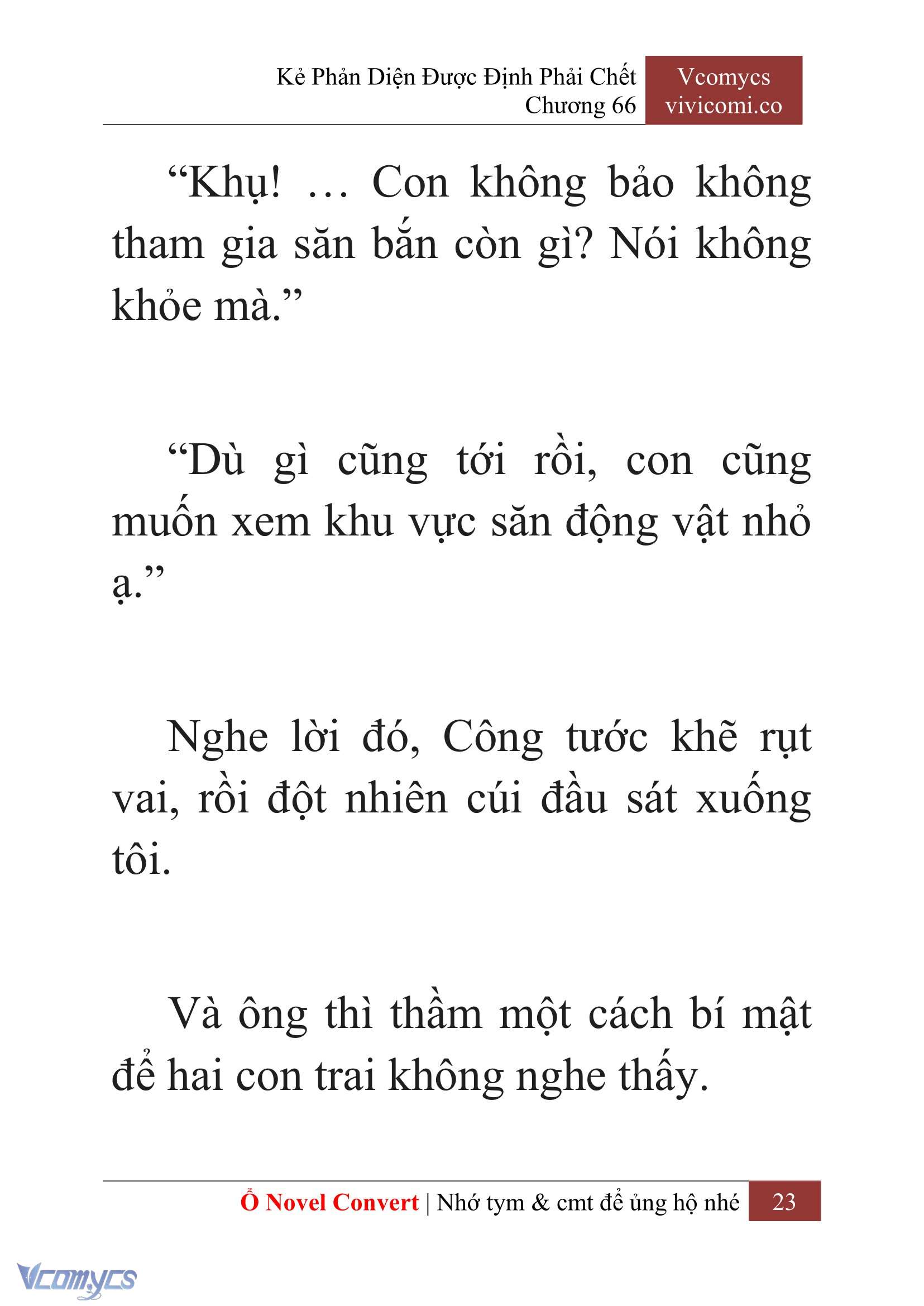 [Novel] Kẻ Phản Diện Được Định Phải Chết Chap 66 - Trang 2