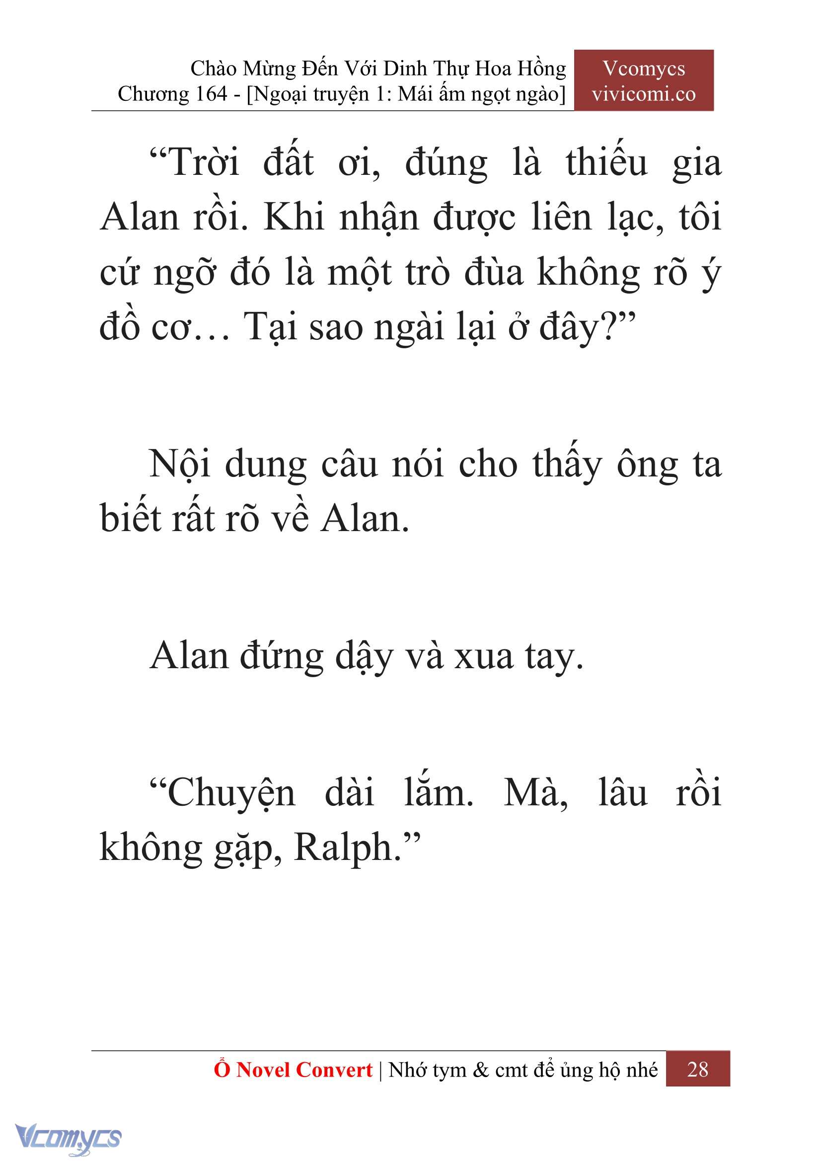 [Novel] Chào Mừng Đến Với Dinh Thự Hoa Hồng Chap 164 - Trang 2
