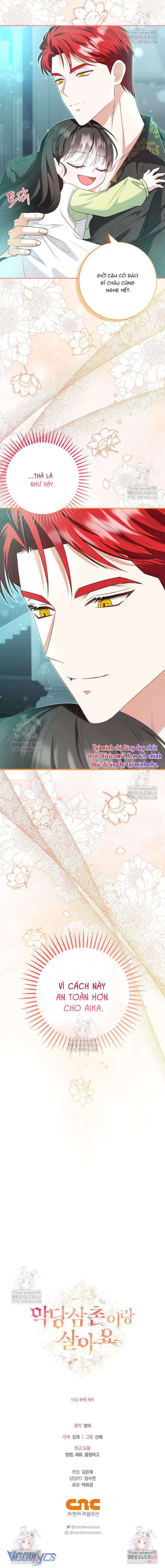 Tôi Sống Với Người Cậu Phản Diện Của Mình Chap 25 - Trang 3