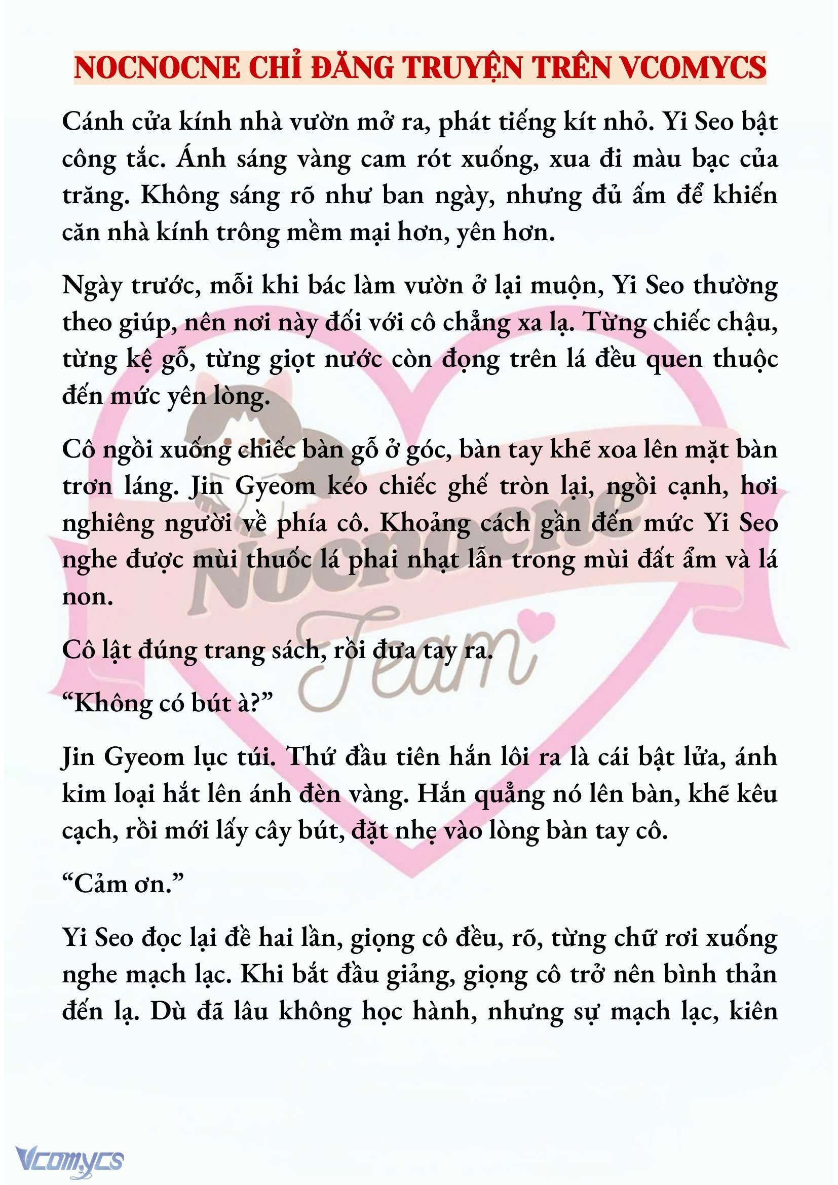 [NOVEL] NGỌN ĐÈN BIỆT VIỆN KHÔNG BAO GIỜ TẮT Chap 12 - Trang 2