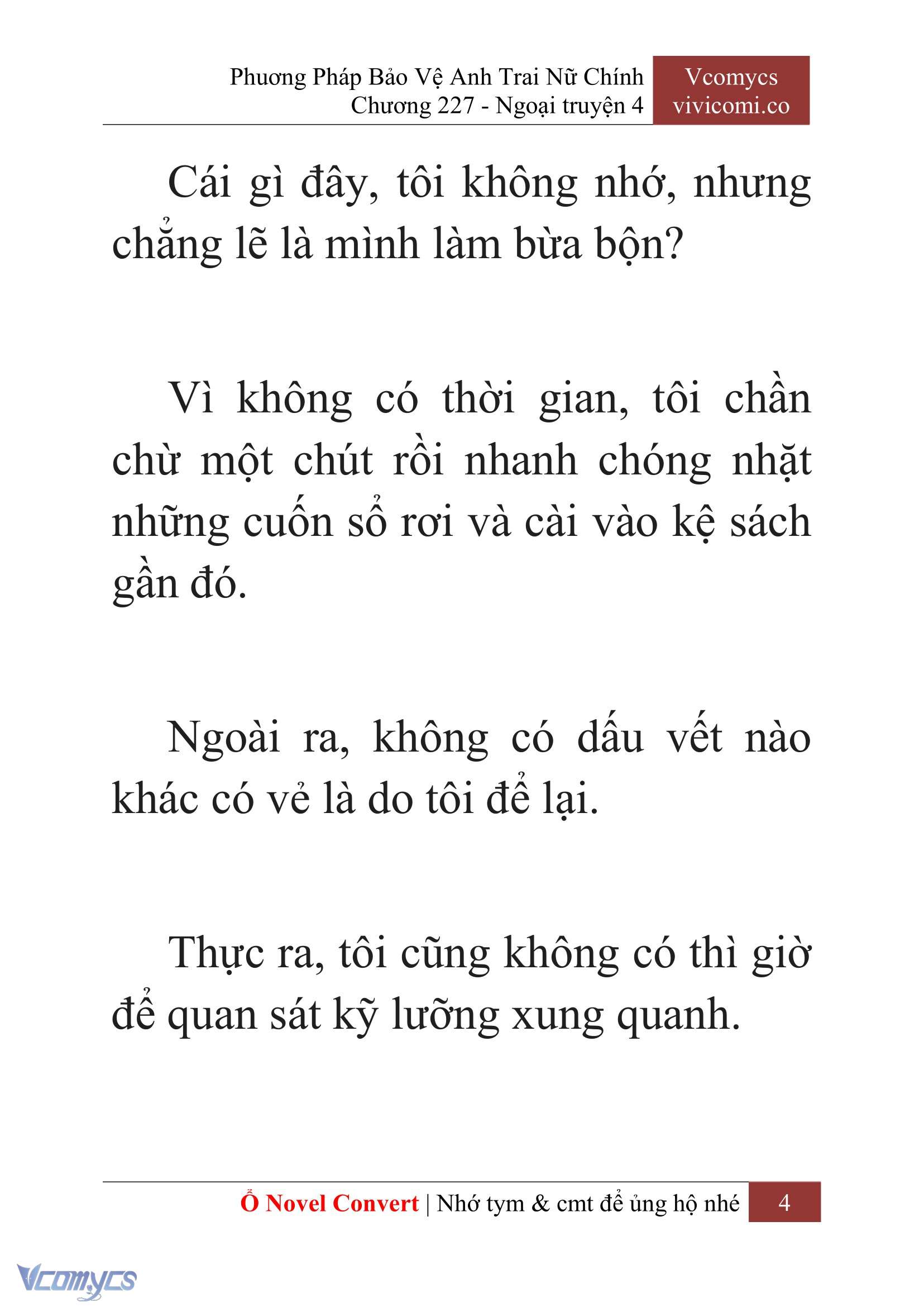 [Novel] Phương Pháp Bảo Vệ Anh Trai Nữ Chính Chap 227 - Trang 2