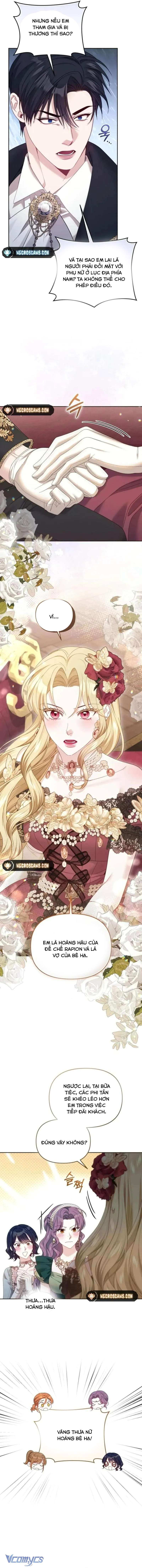 Tôi Đã Trải Qua Đêm Đầu Tiên Dù Chỉ Là Hoàng Hậu Thay Thế Chap 27 - Trang 2