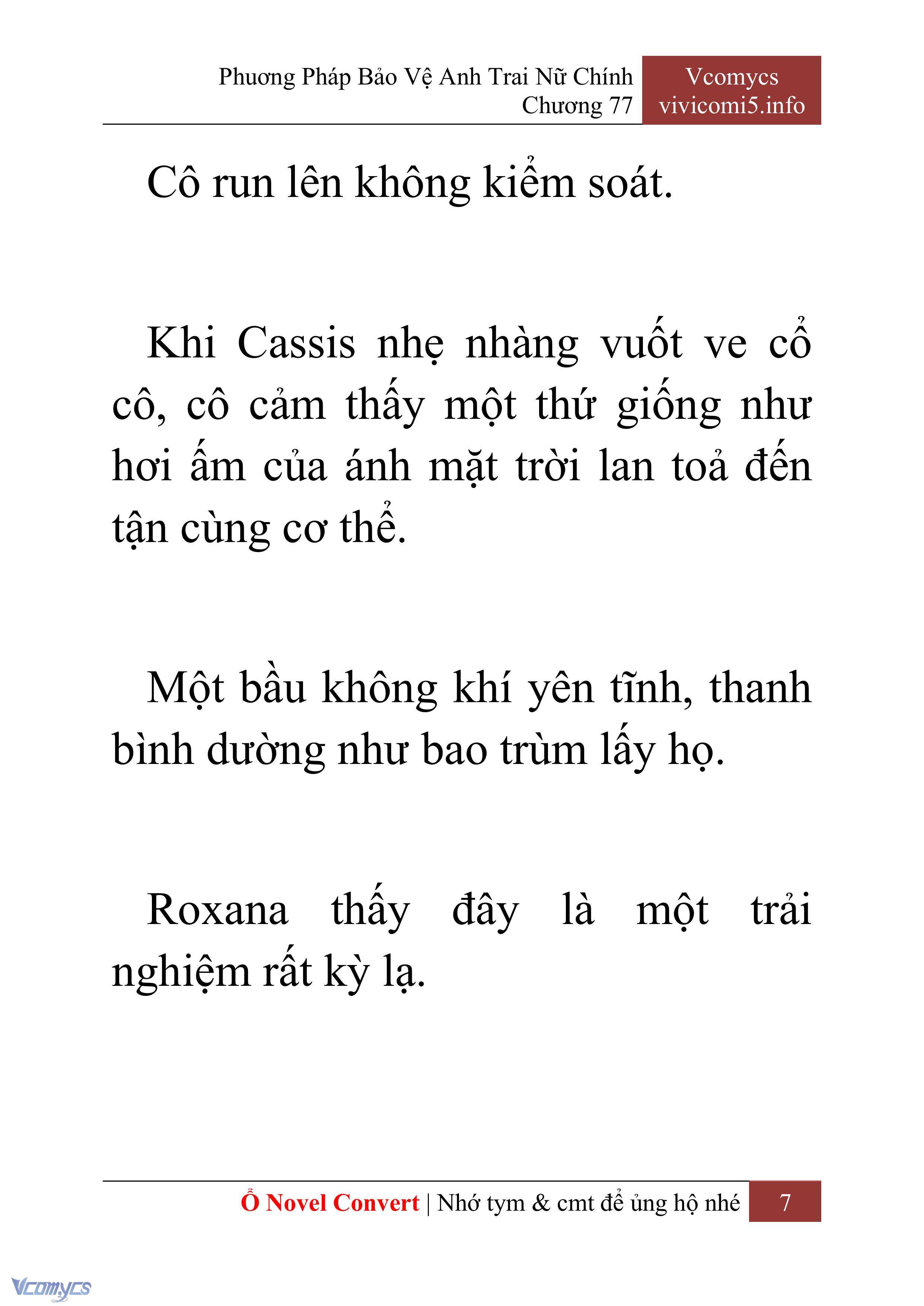 [Novel] Phương Pháp Bảo Vệ Anh Trai Nữ Chính Chap 77 - Trang 2