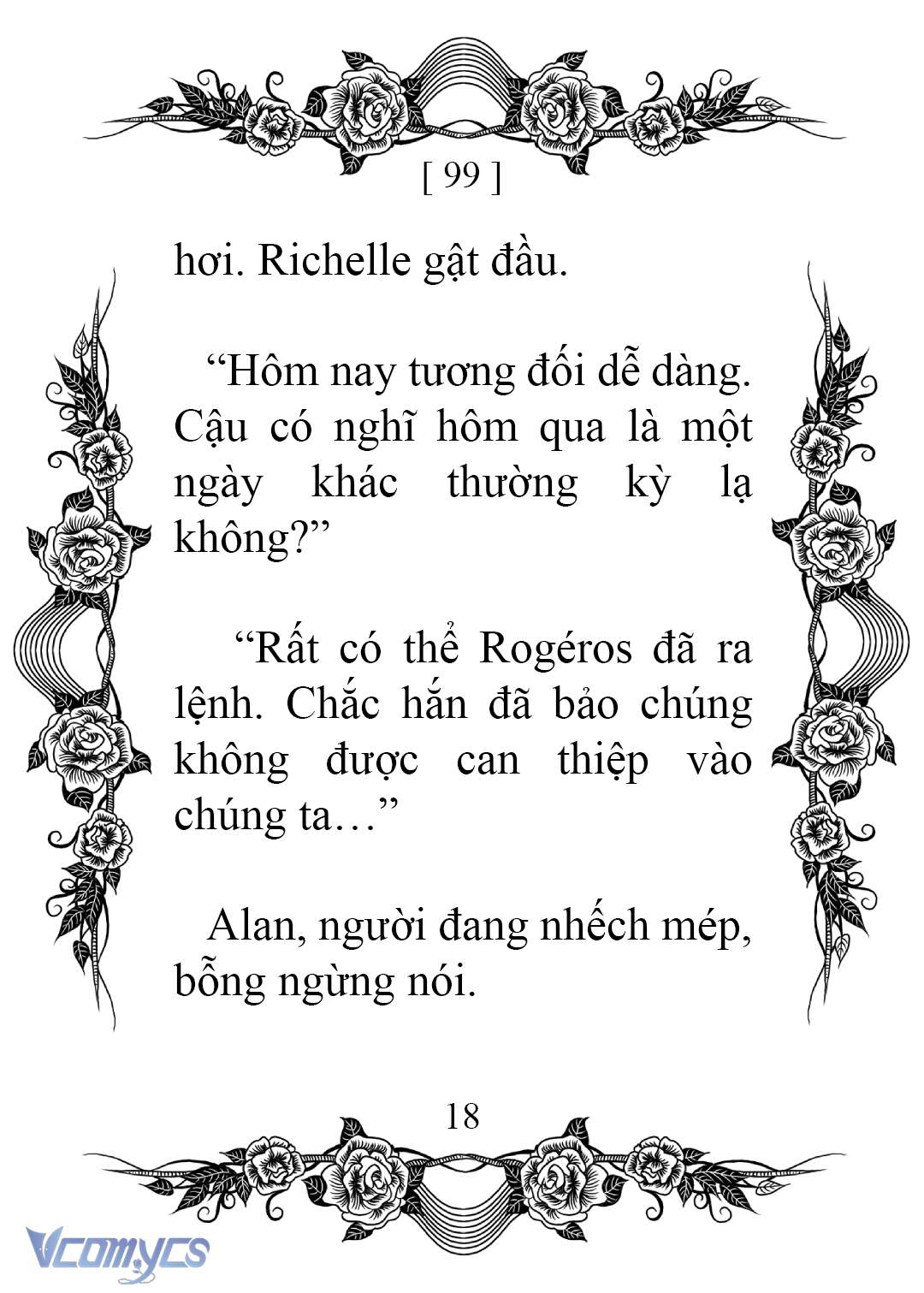 [Novel] Chào Mừng Đến Với Dinh Thự Hoa Hồng Chap 99 - Trang 2