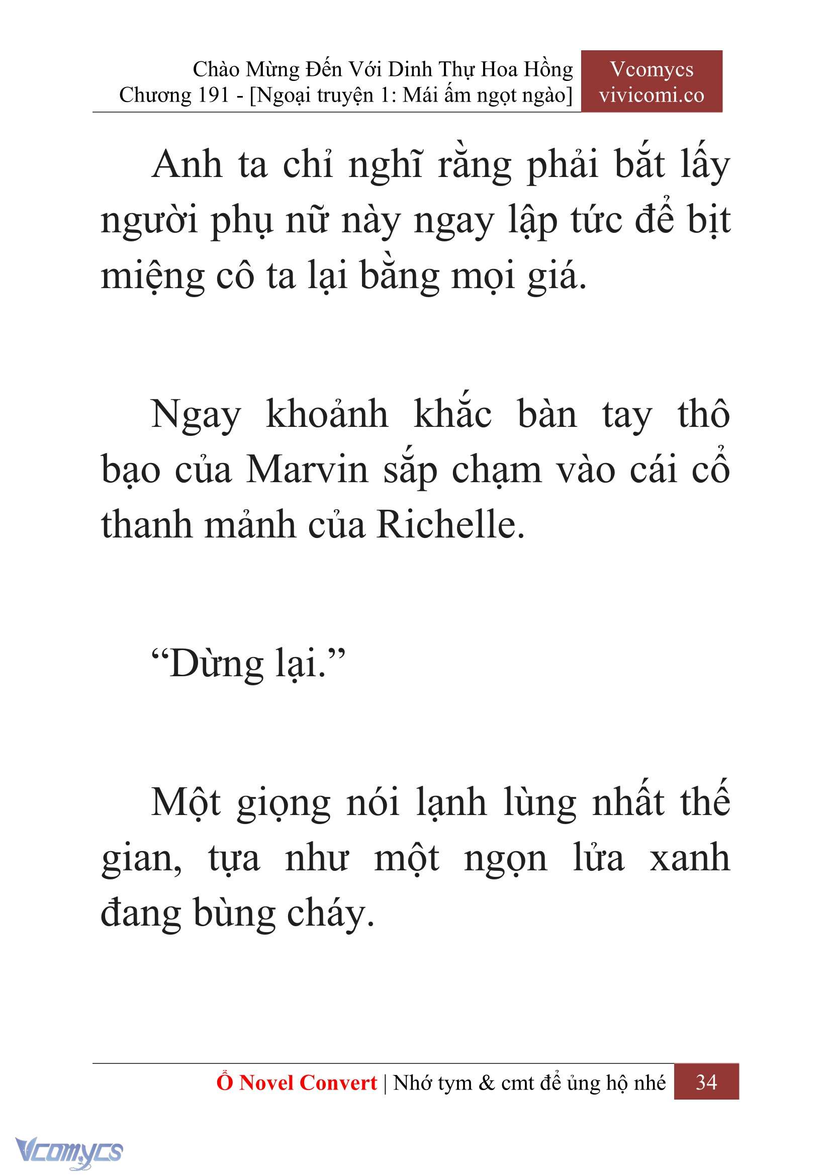 [Novel] Chào Mừng Đến Với Dinh Thự Hoa Hồng Chap 191 - Trang 2