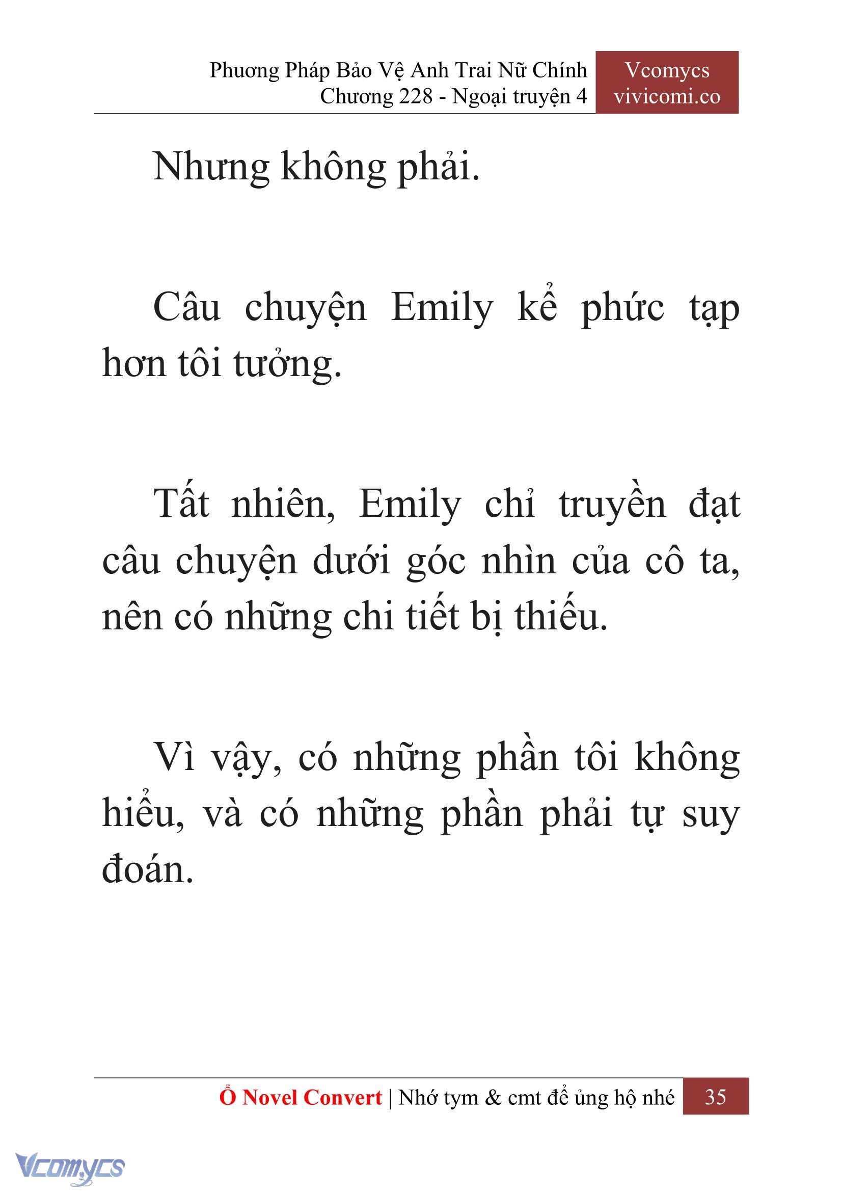 [Novel] Phương Pháp Bảo Vệ Anh Trai Nữ Chính Chap 228 - Trang 2