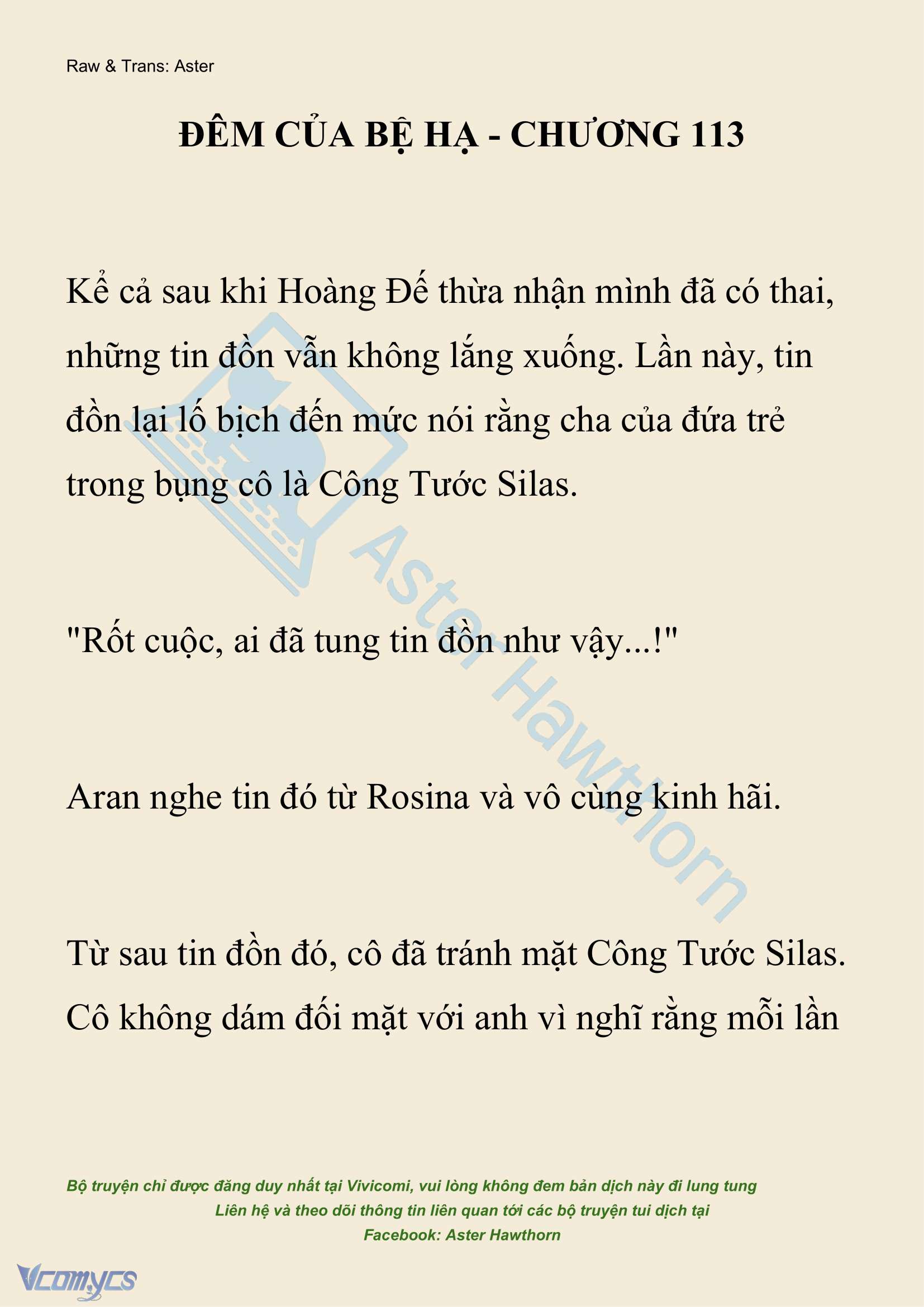 [NOVEL] Đêm Của Bệ Hạ Chap 113 - Trang 2