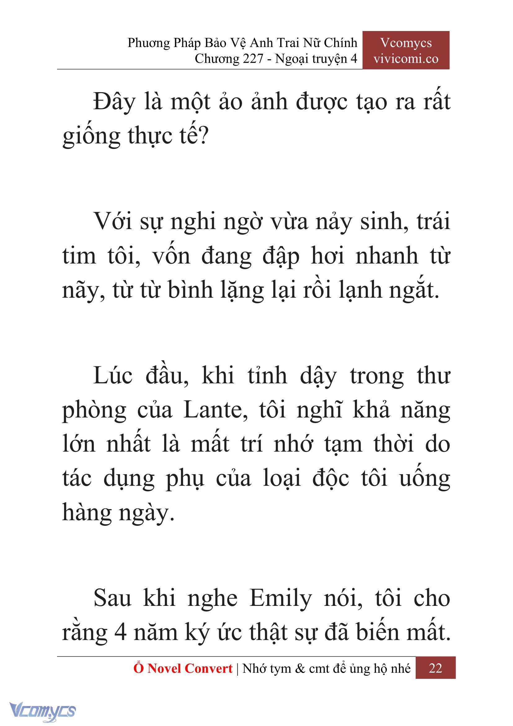 [Novel] Phương Pháp Bảo Vệ Anh Trai Nữ Chính Chap 227 - Trang 2