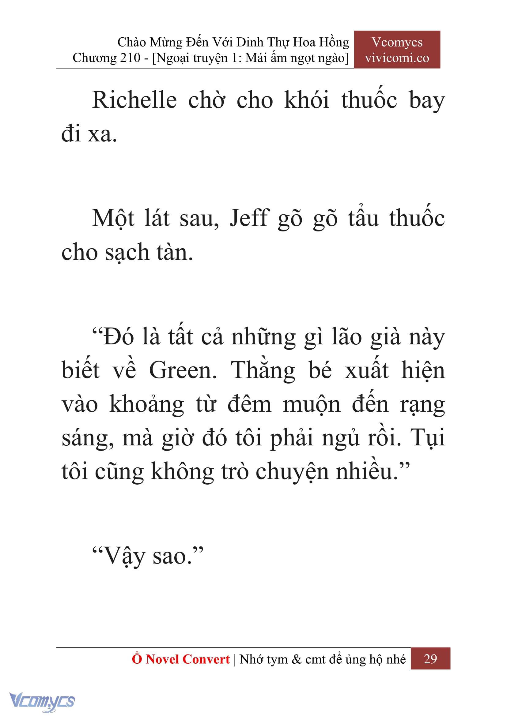 [Novel] Chào Mừng Đến Với Dinh Thự Hoa Hồng Chap 210 - Trang 2