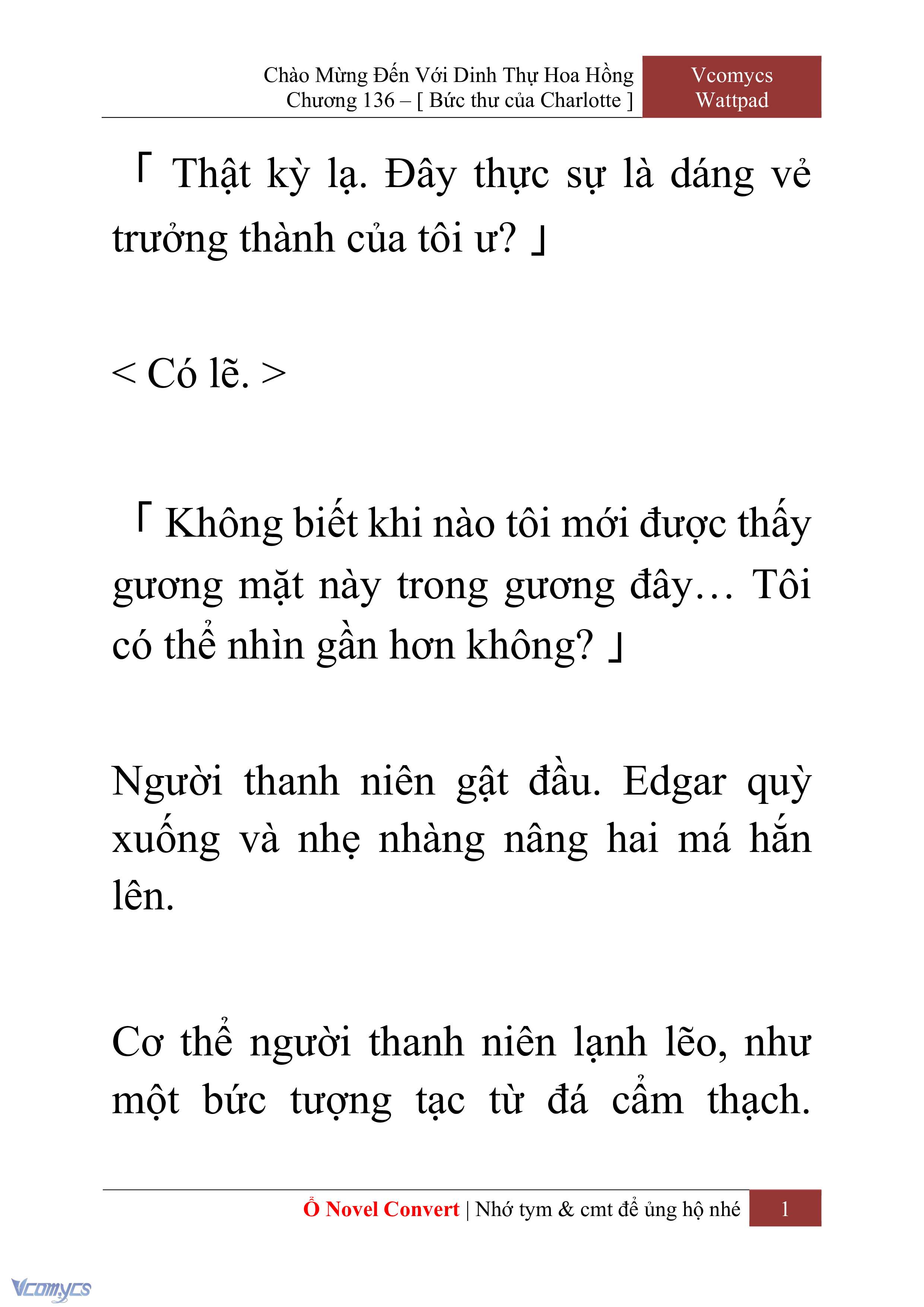 [Novel] Chào Mừng Đến Với Dinh Thự Hoa Hồng Chap 136 - Trang 2