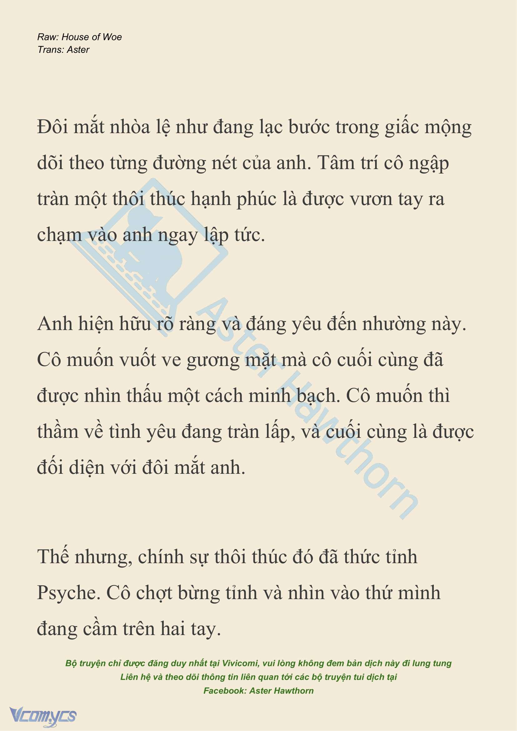 [NOVEL] Dành Cho Các Nữ Thần: Dành cho Psyche Chap 35 - Trang 2