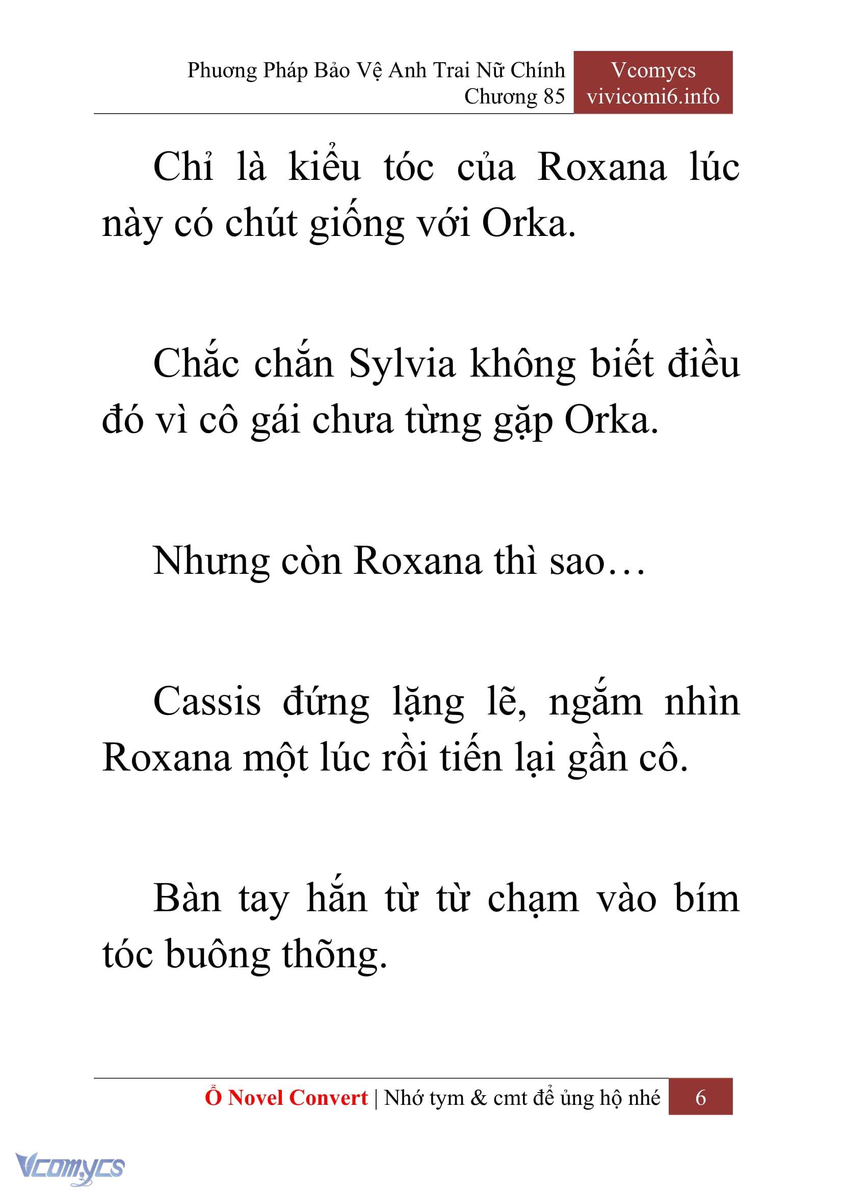 [Novel] Phương Pháp Bảo Vệ Anh Trai Nữ Chính Chap 85 - Trang 2
