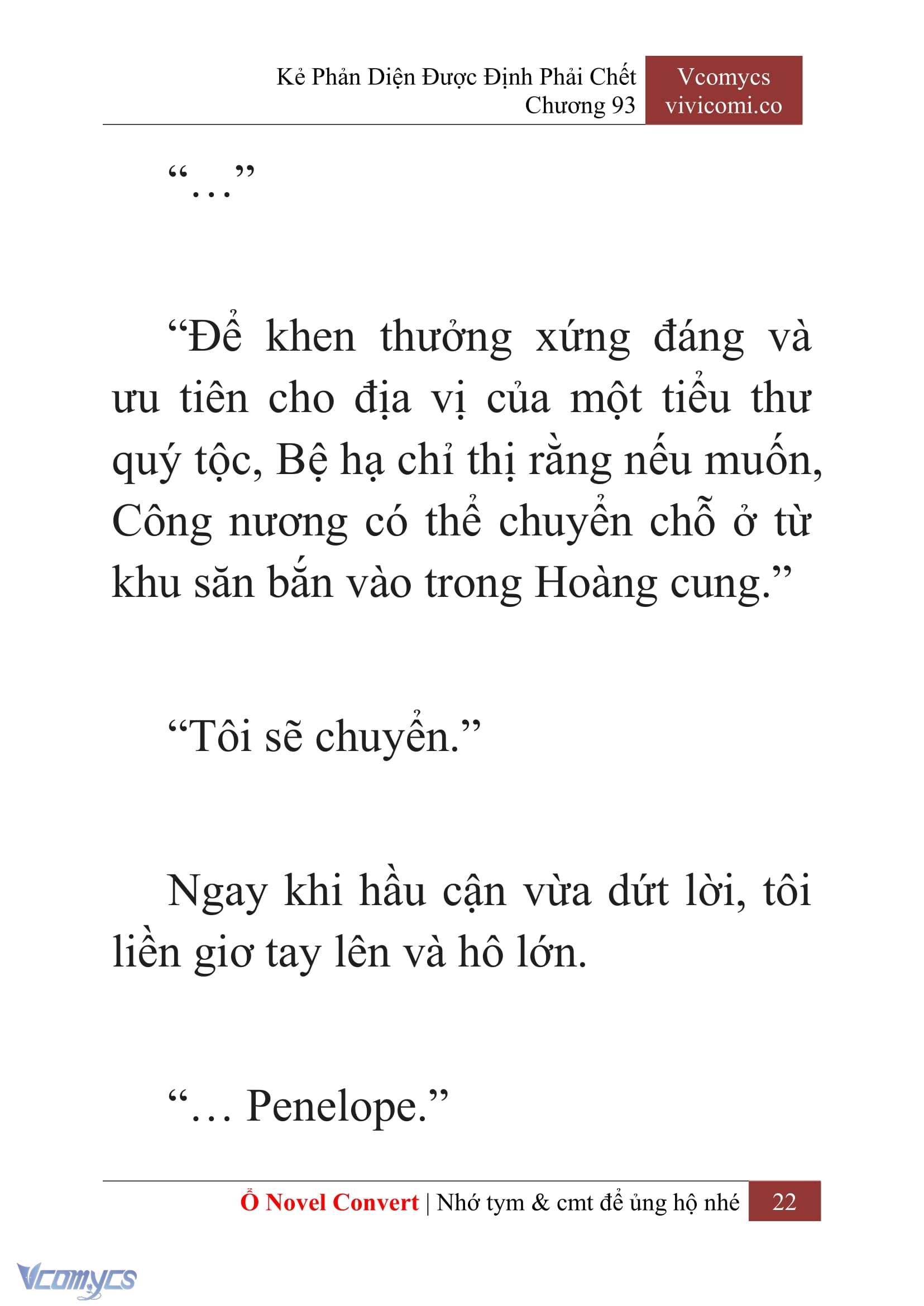 [Novel] Kẻ Phản Diện Được Định Phải Chết Chap 93 - Trang 2